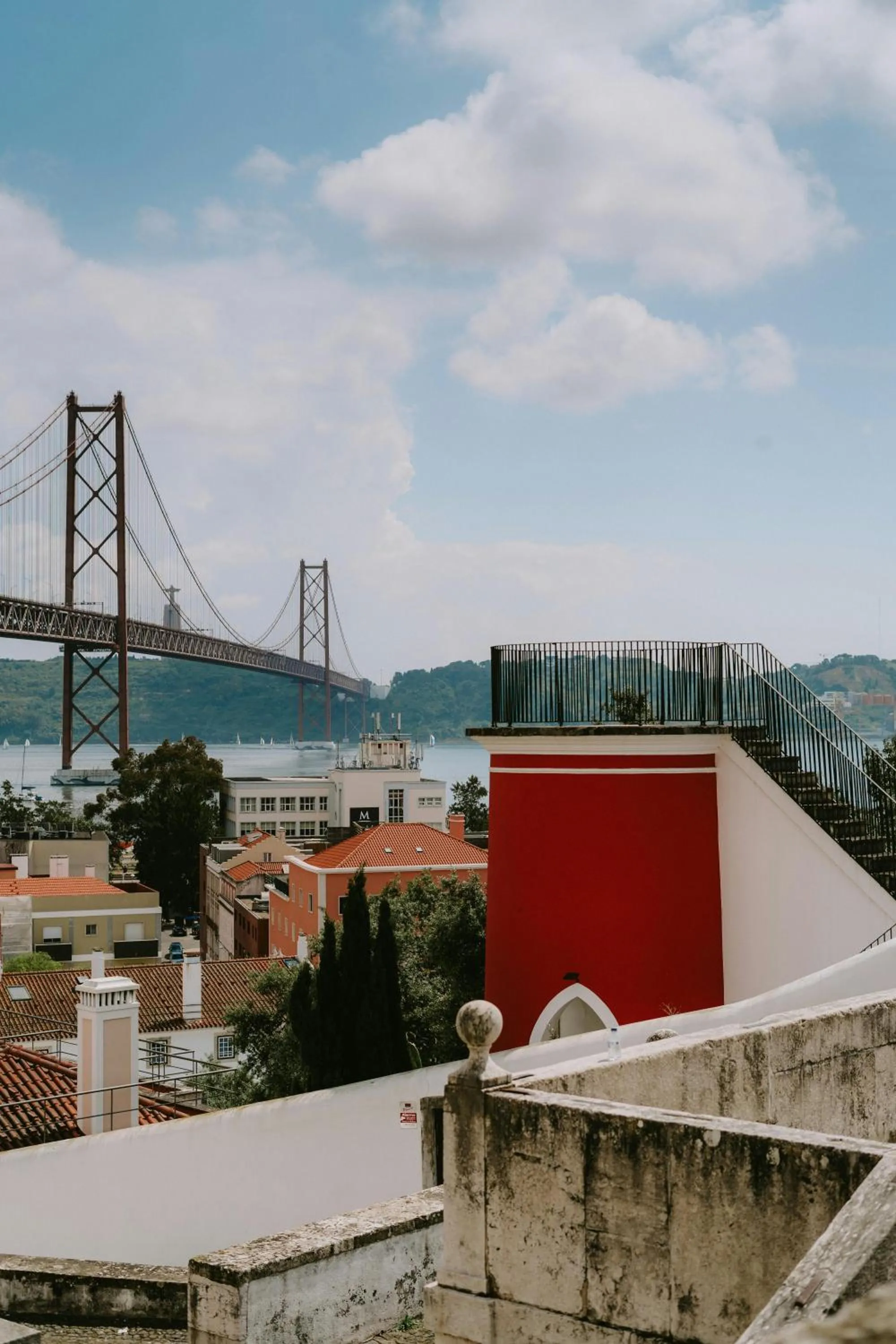 Sea view in Hotel Infante Santo - Lisboa