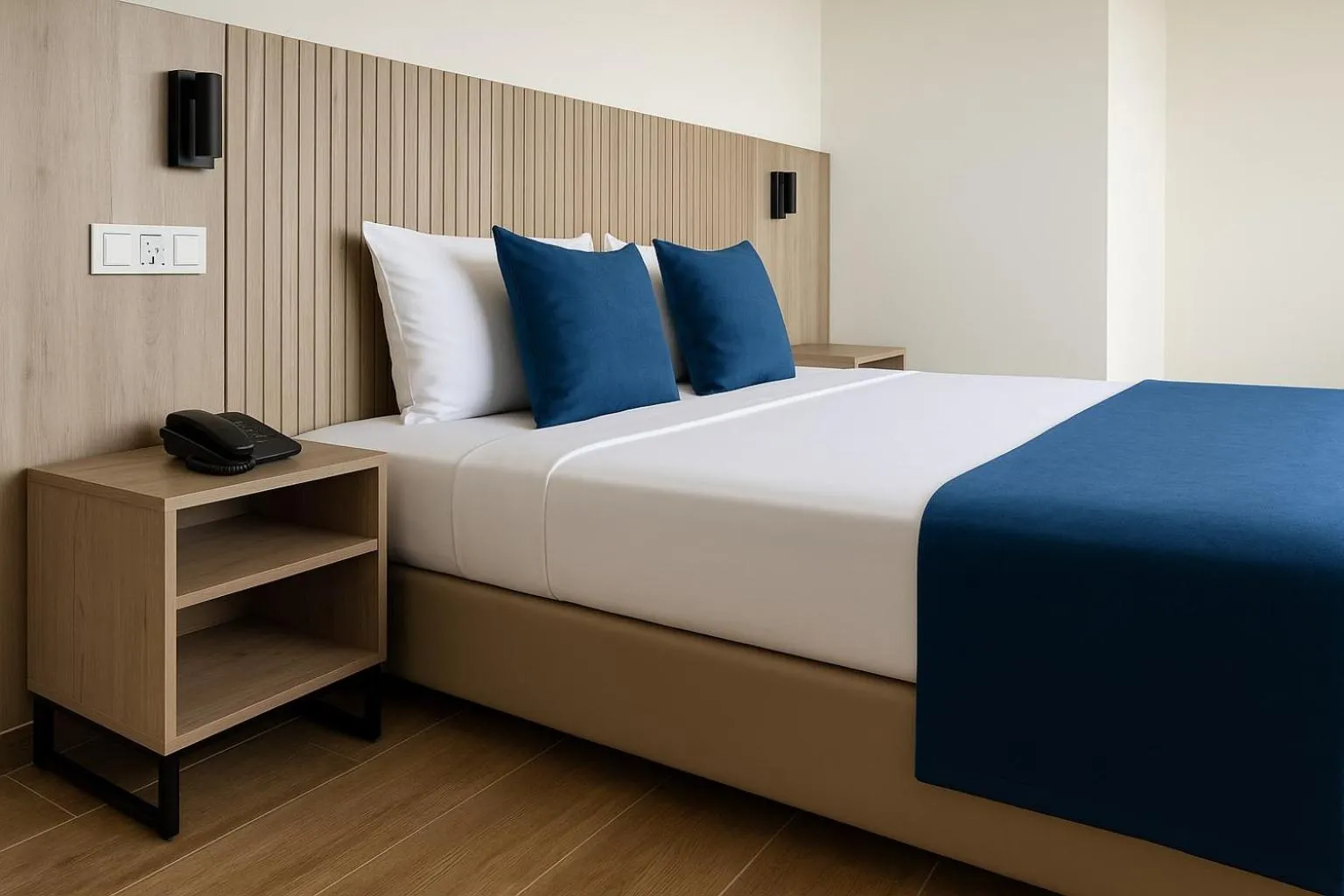 Bed in Hotel Infante Santo - Lisboa