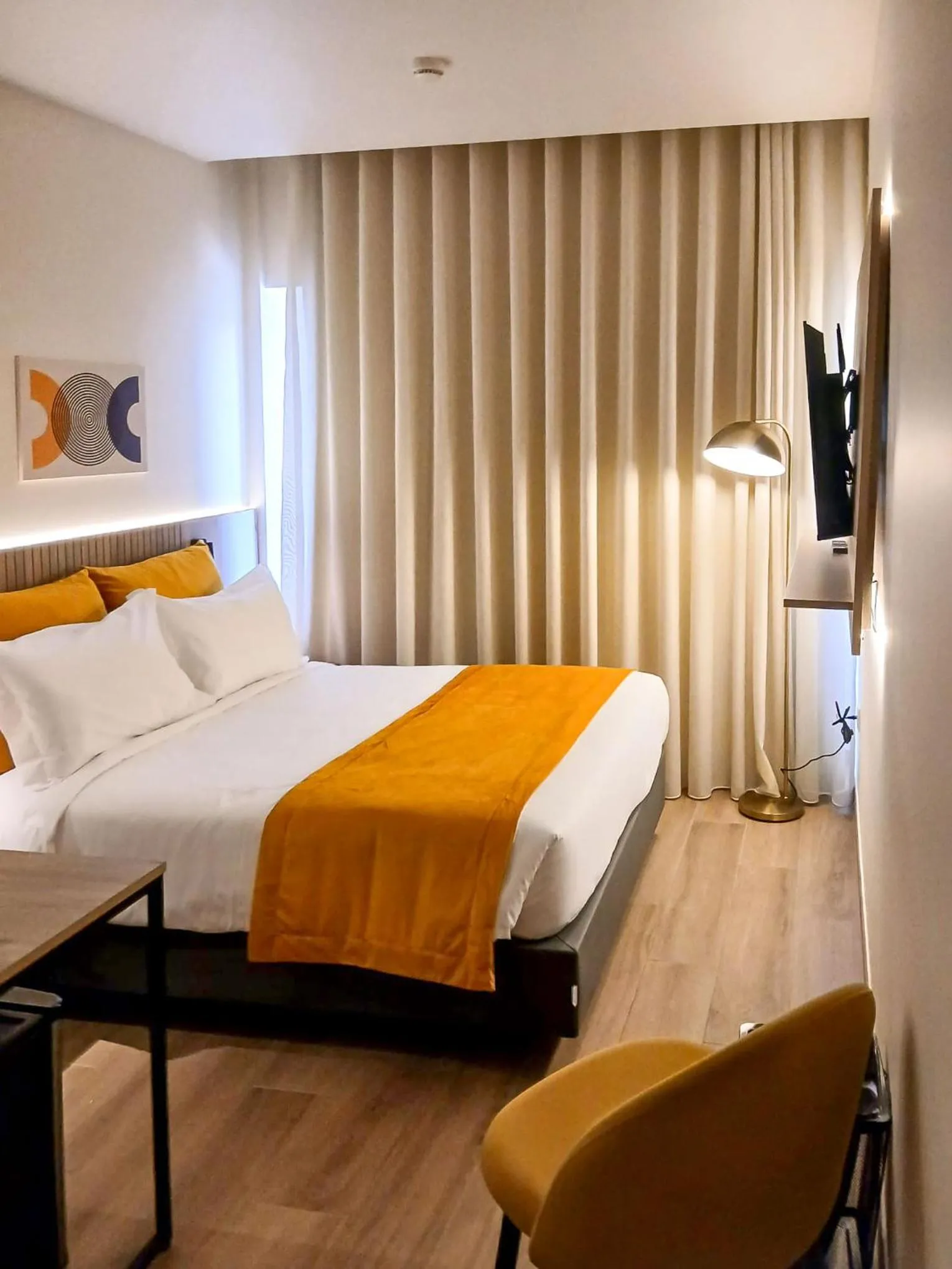Bed in Hotel Infante Santo - Lisboa