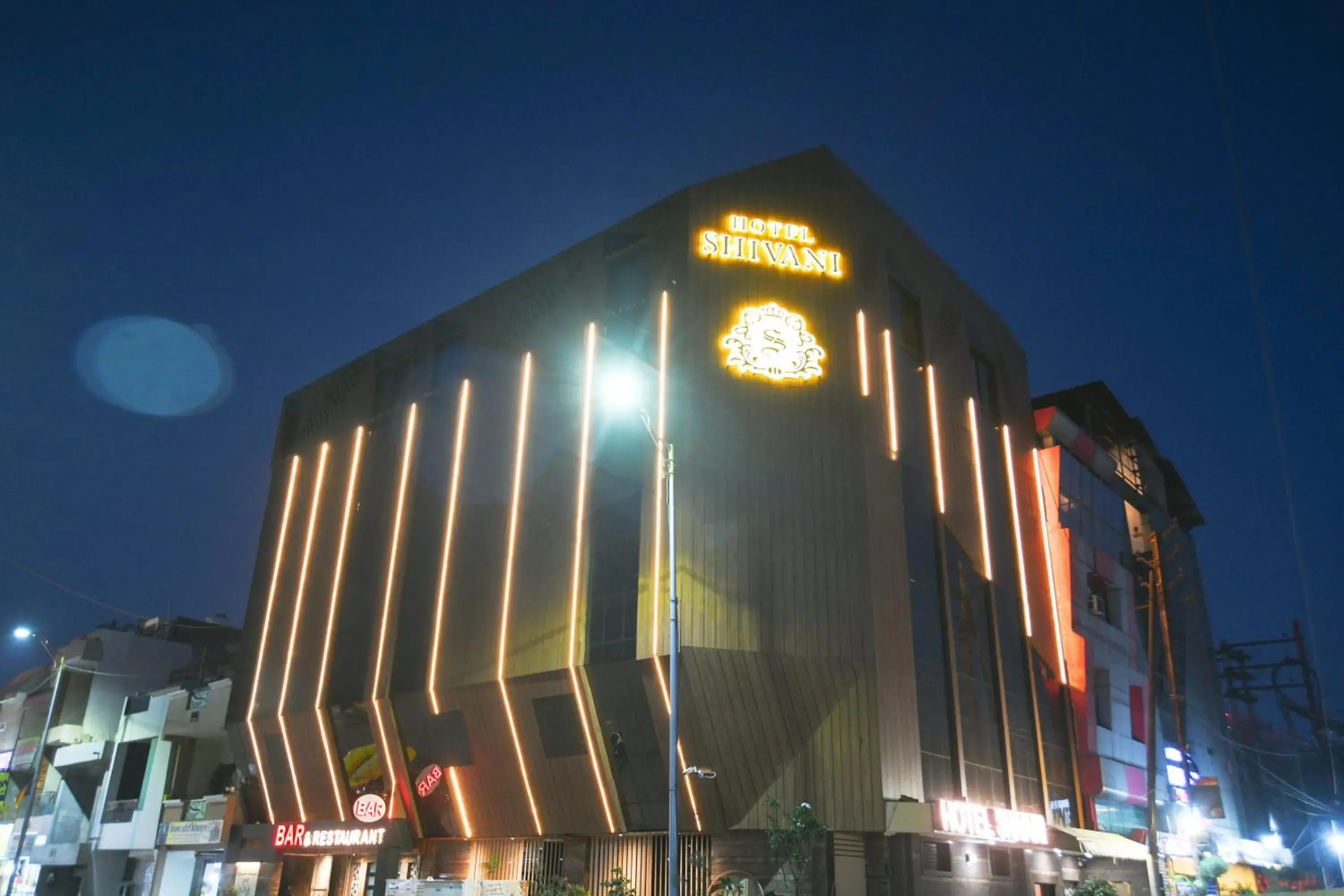 Property building in Treebo Shivani Property building in Treebo Shivani