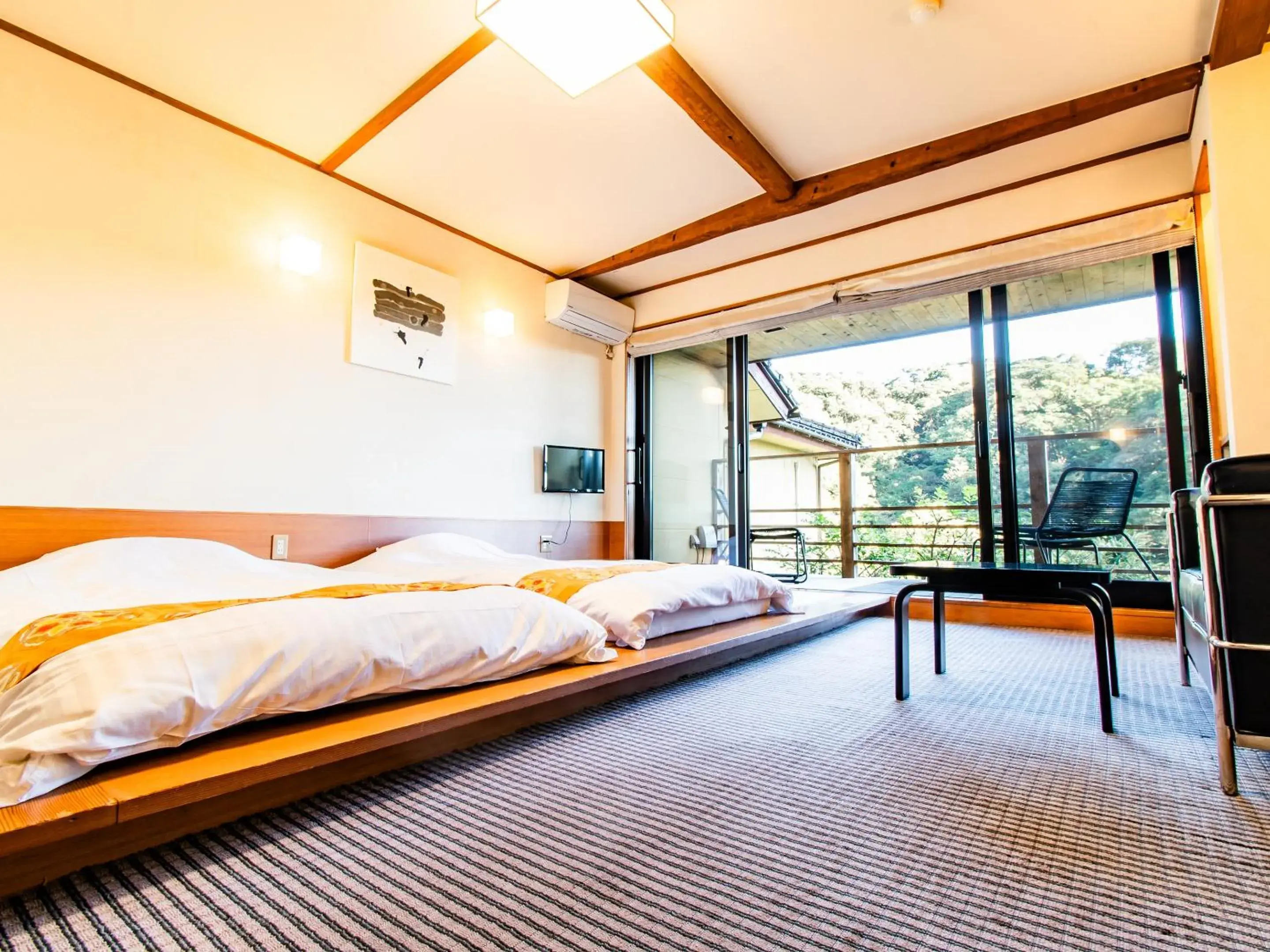 Bed in Kirishima Momijidani Seiryuso Bed in Kirishima Momijidani Seiryuso