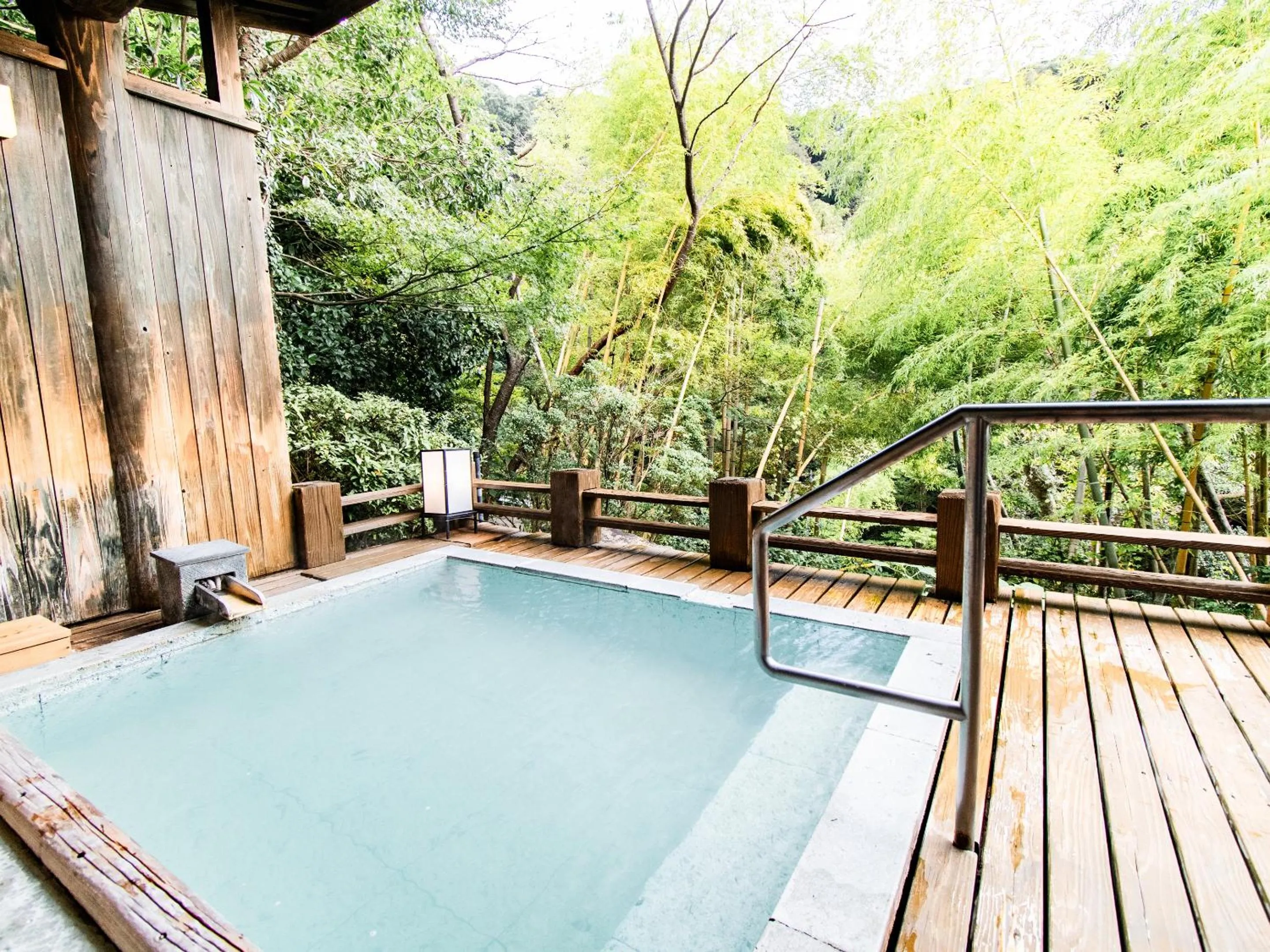 Open Air Bath in Kirishima Momijidani Seiryuso