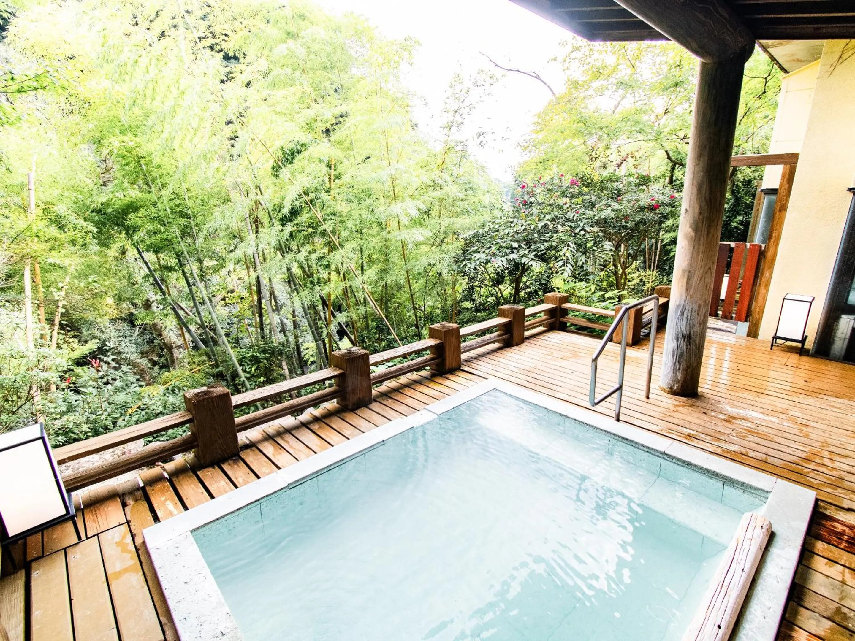 Open Air Bath in Kirishima Momijidani Seiryuso