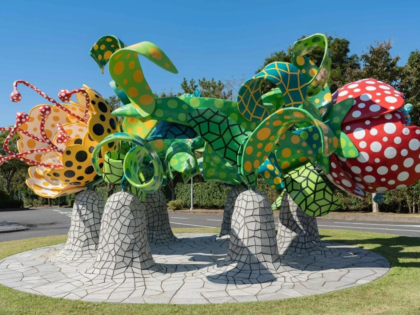 Nearby landmark in Kirishima Momijidani Seiryuso