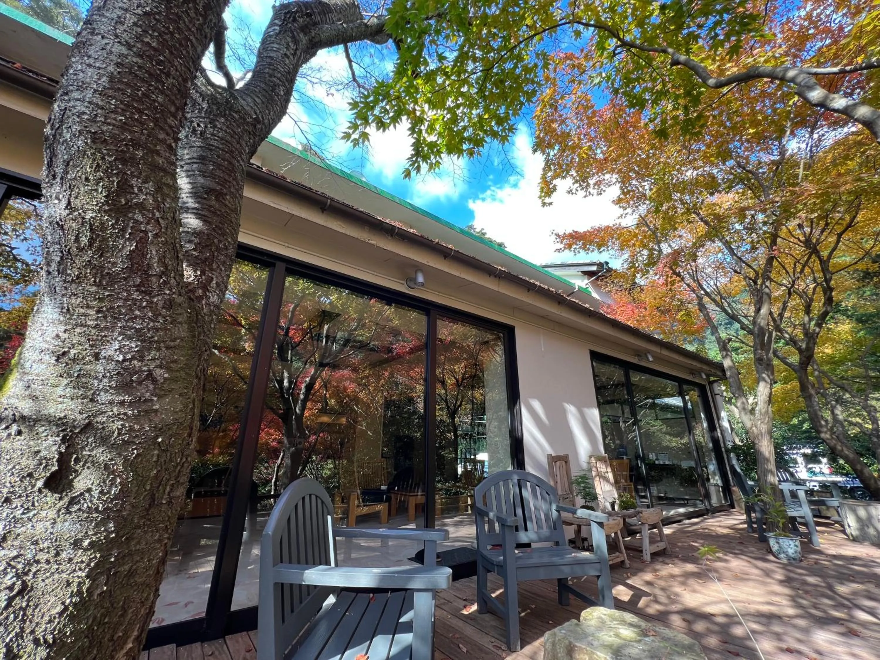Balcony/Terrace in Kirishima Momijidani Seiryuso