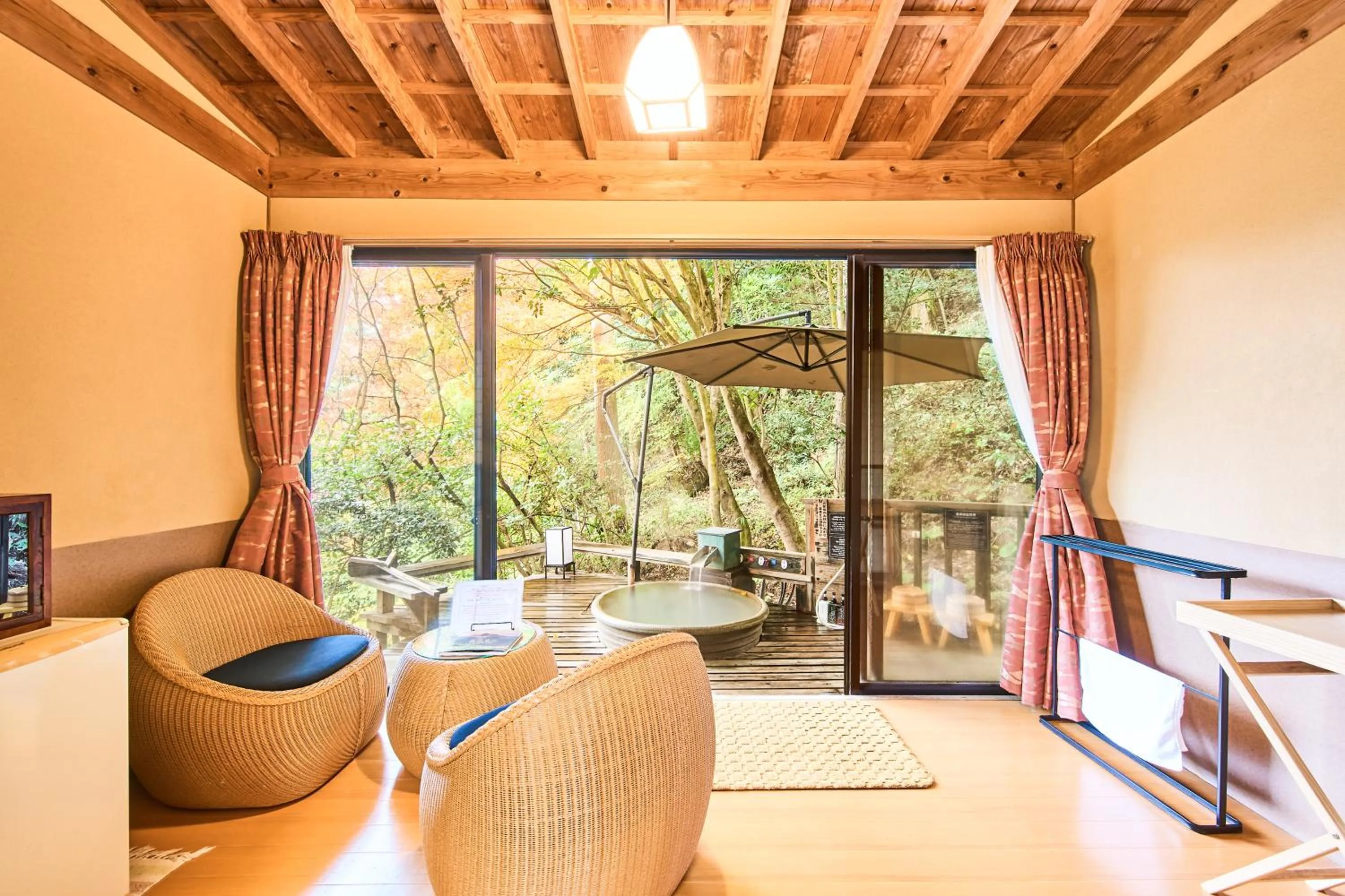 Open Air Bath in Kirishima Momijidani Seiryuso