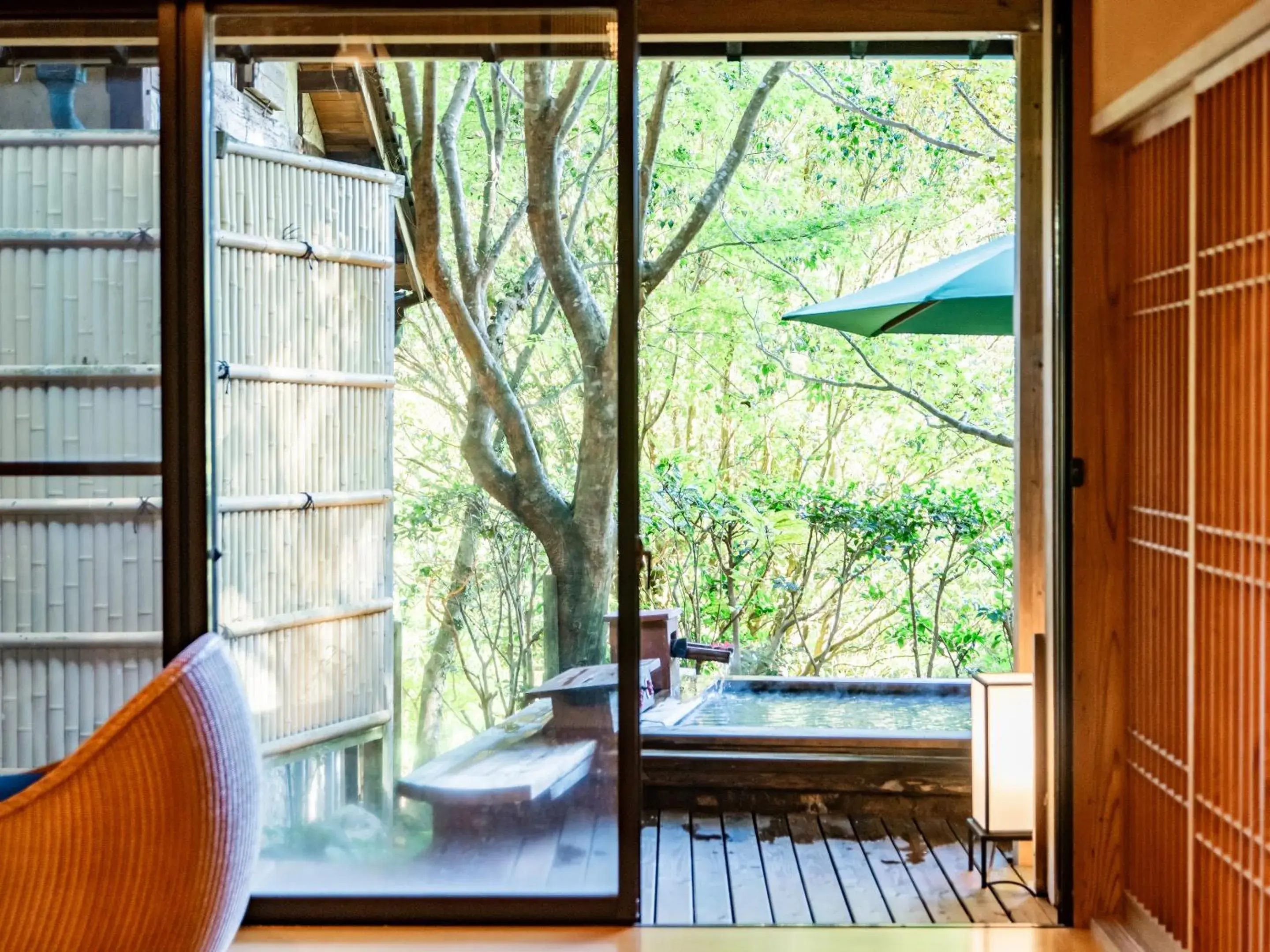 Japanese Suite with Open Air Bath - single occupancy - Non-Smoking in Kirishima Momijidani Seiryuso Japanese Suite with Open Air Bath - single occupancy - Non-Smoking in Kirishima Momijidani Seiryuso