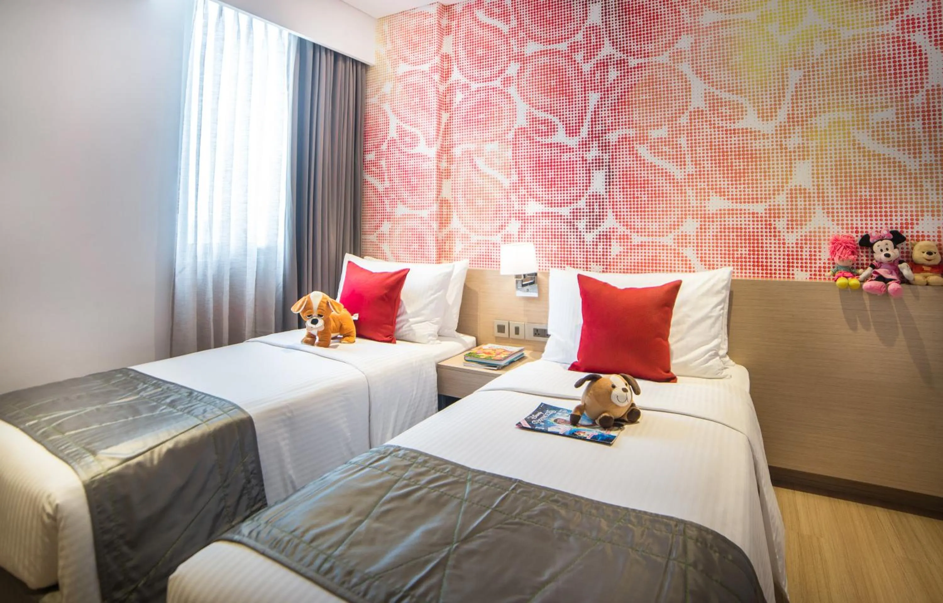 Bed in Citadines OMR Chennai