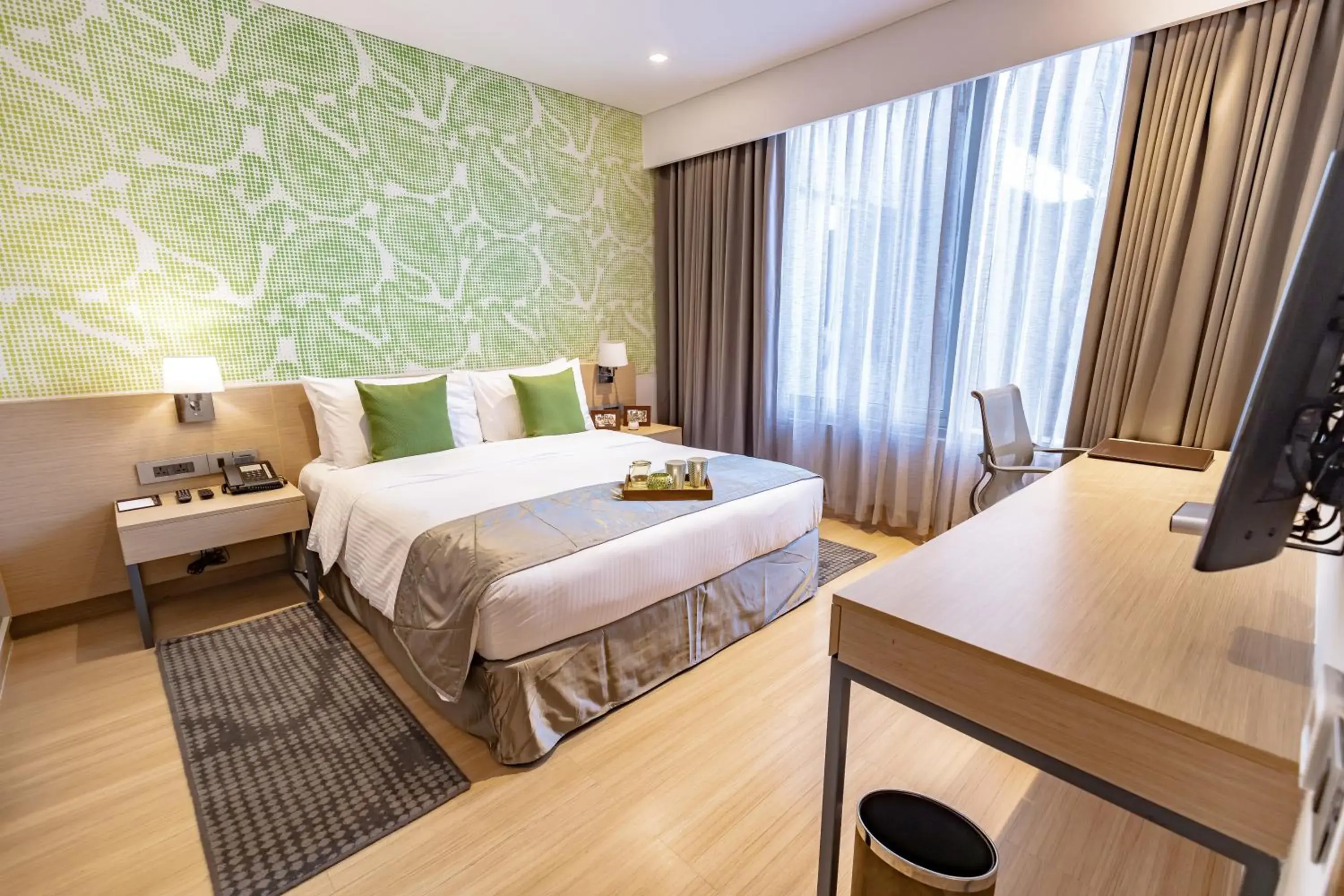 Bed in Citadines OMR Chennai Bed in Citadines OMR Chennai