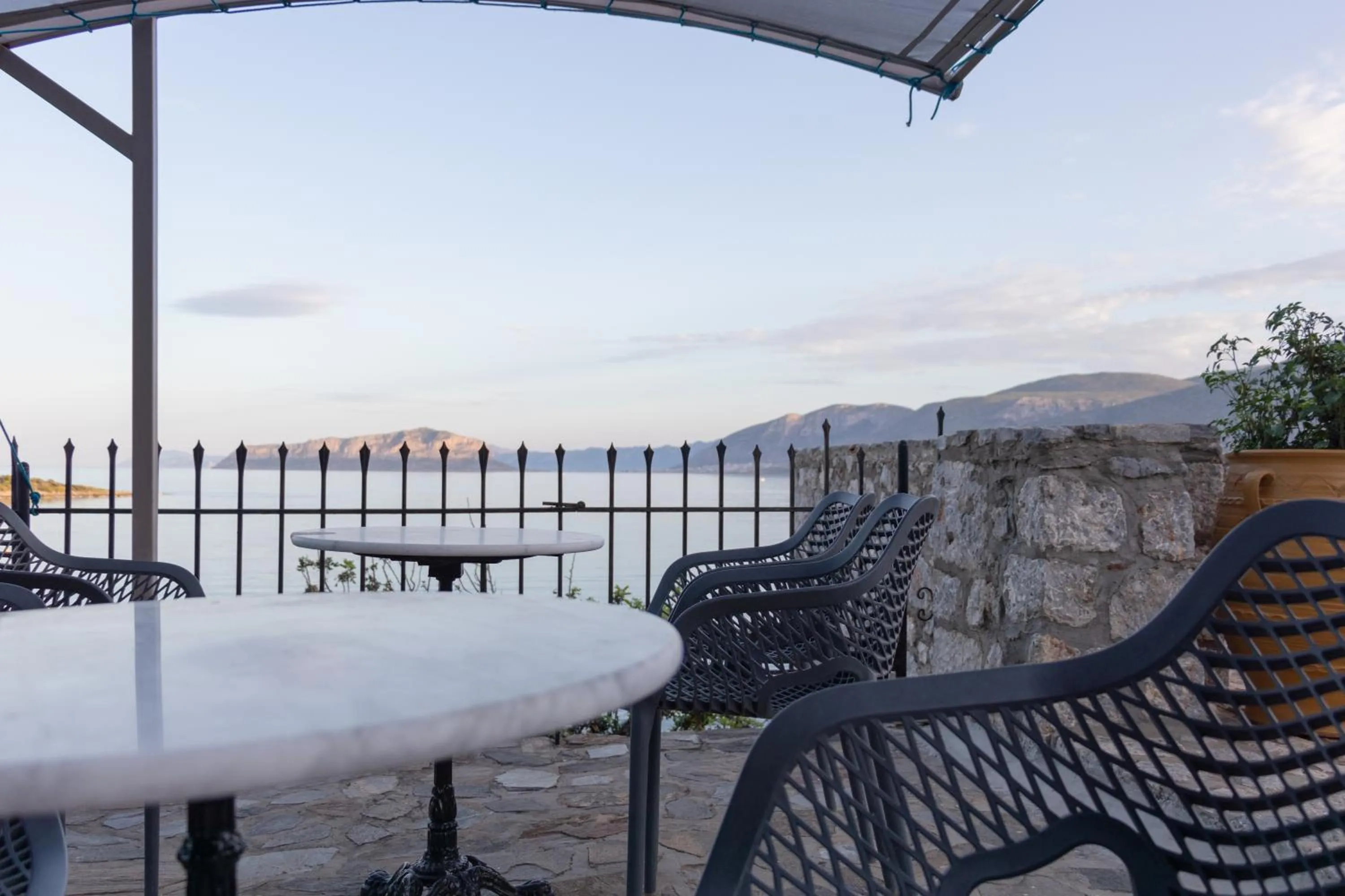 Balcony/Terrace in Annema Hotel and Restaurant