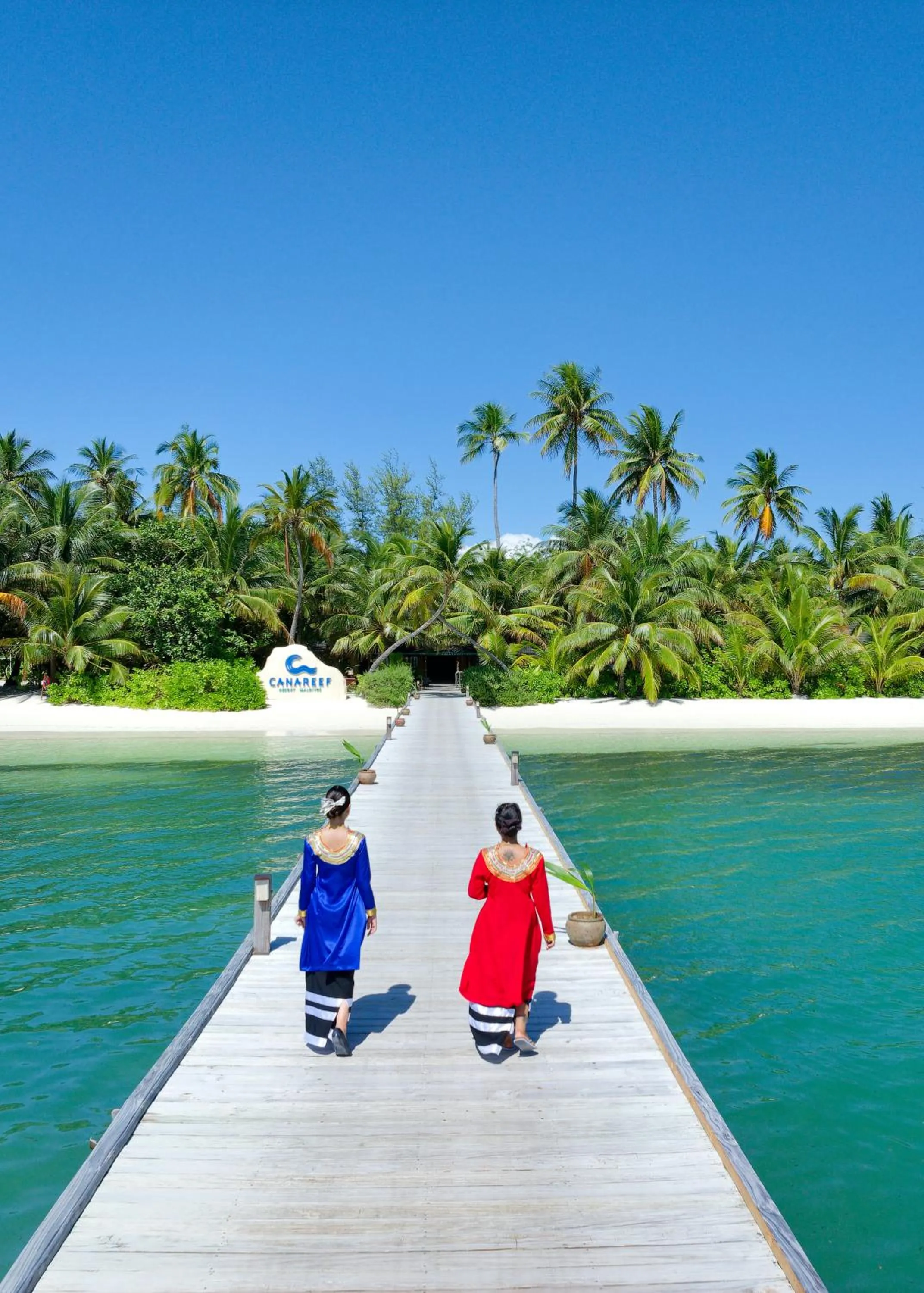View (from property/room) in Canareef Resort Maldives