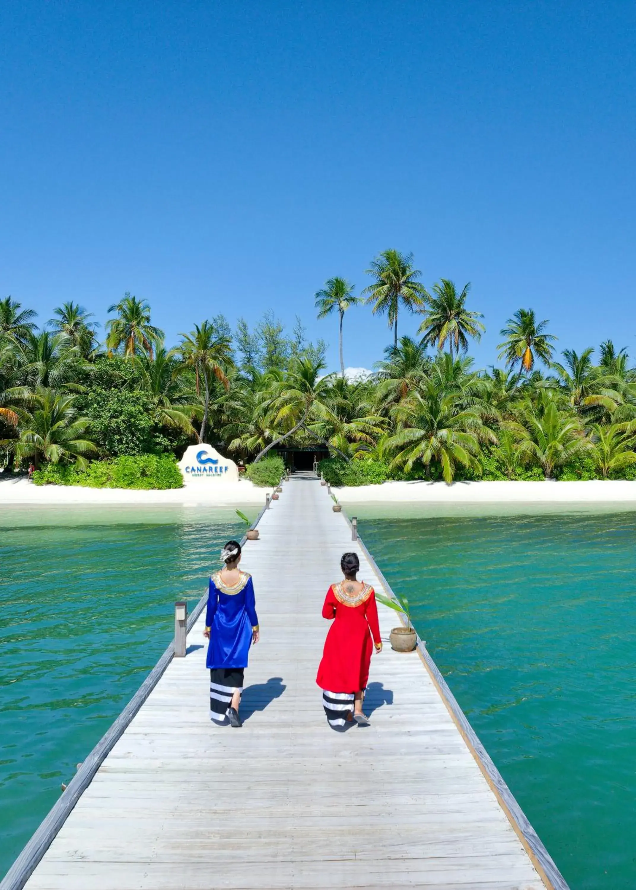 View (from property/room) in Canareef Resort Maldives View (from property/room) in Canareef Resort Maldives