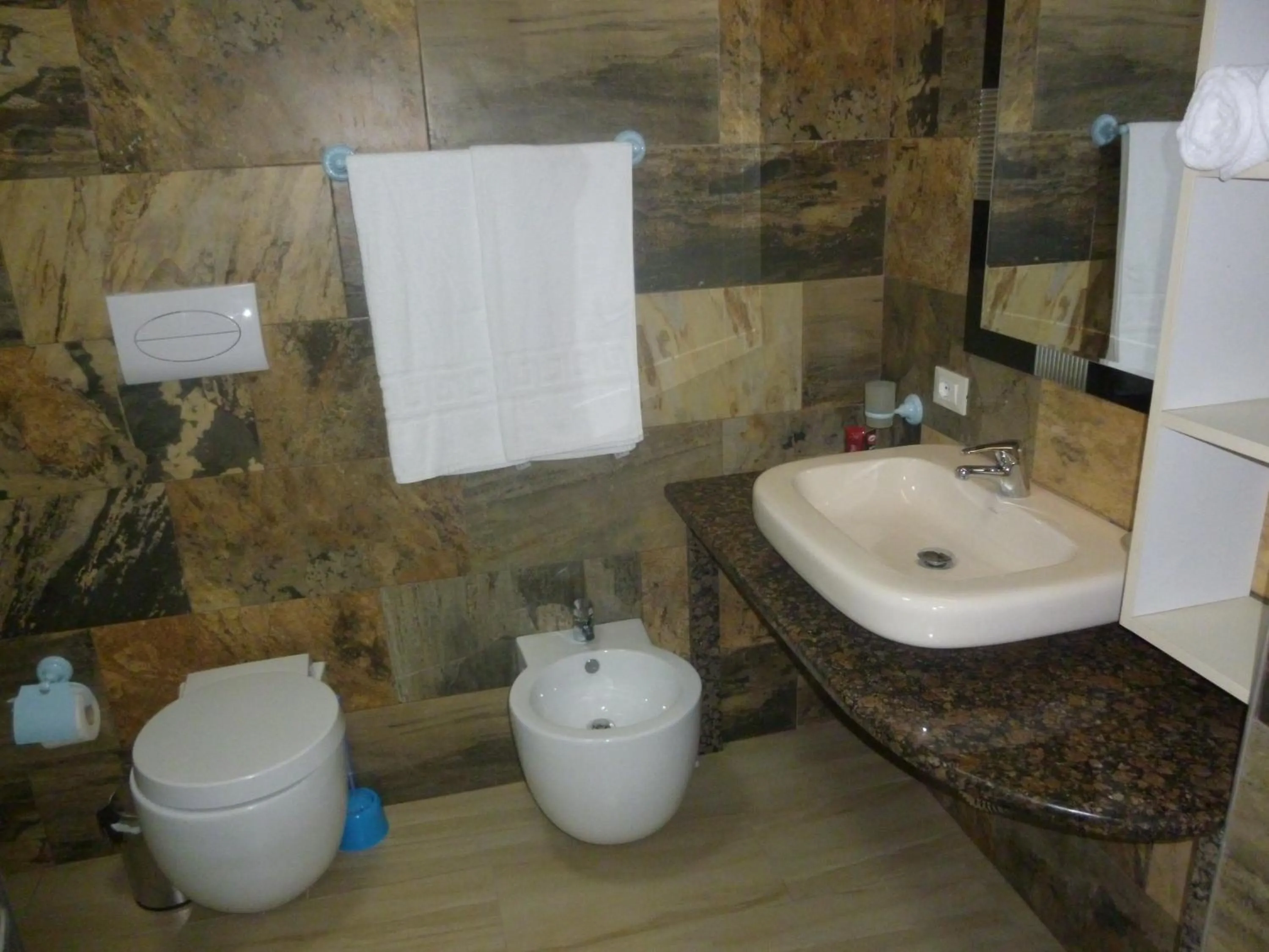 Bathroom in Villamaria Hotel