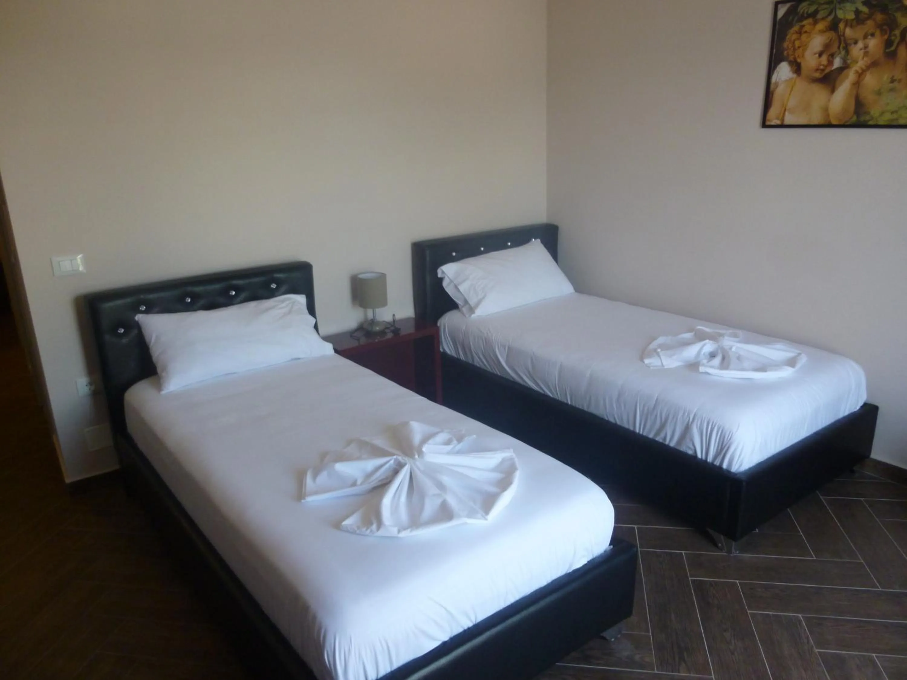 Bedroom, Bed in Villamaria Hotel