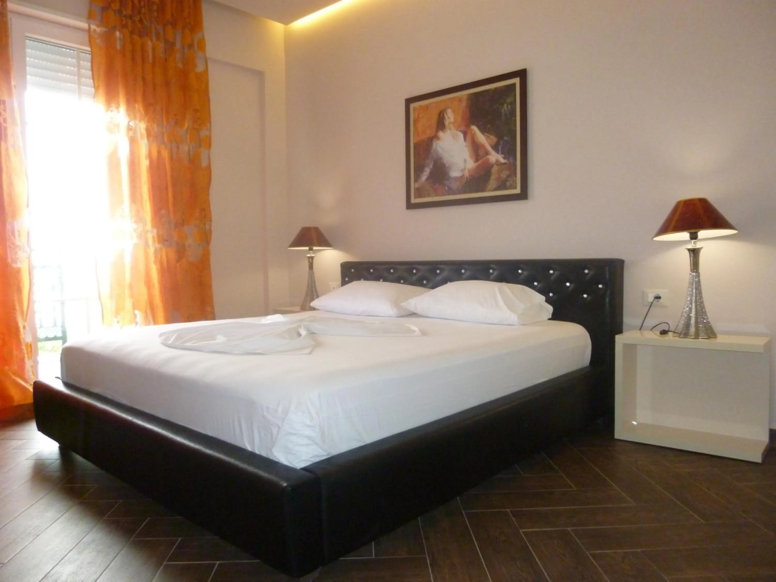 Bedroom, Bed in Villamaria Hotel
