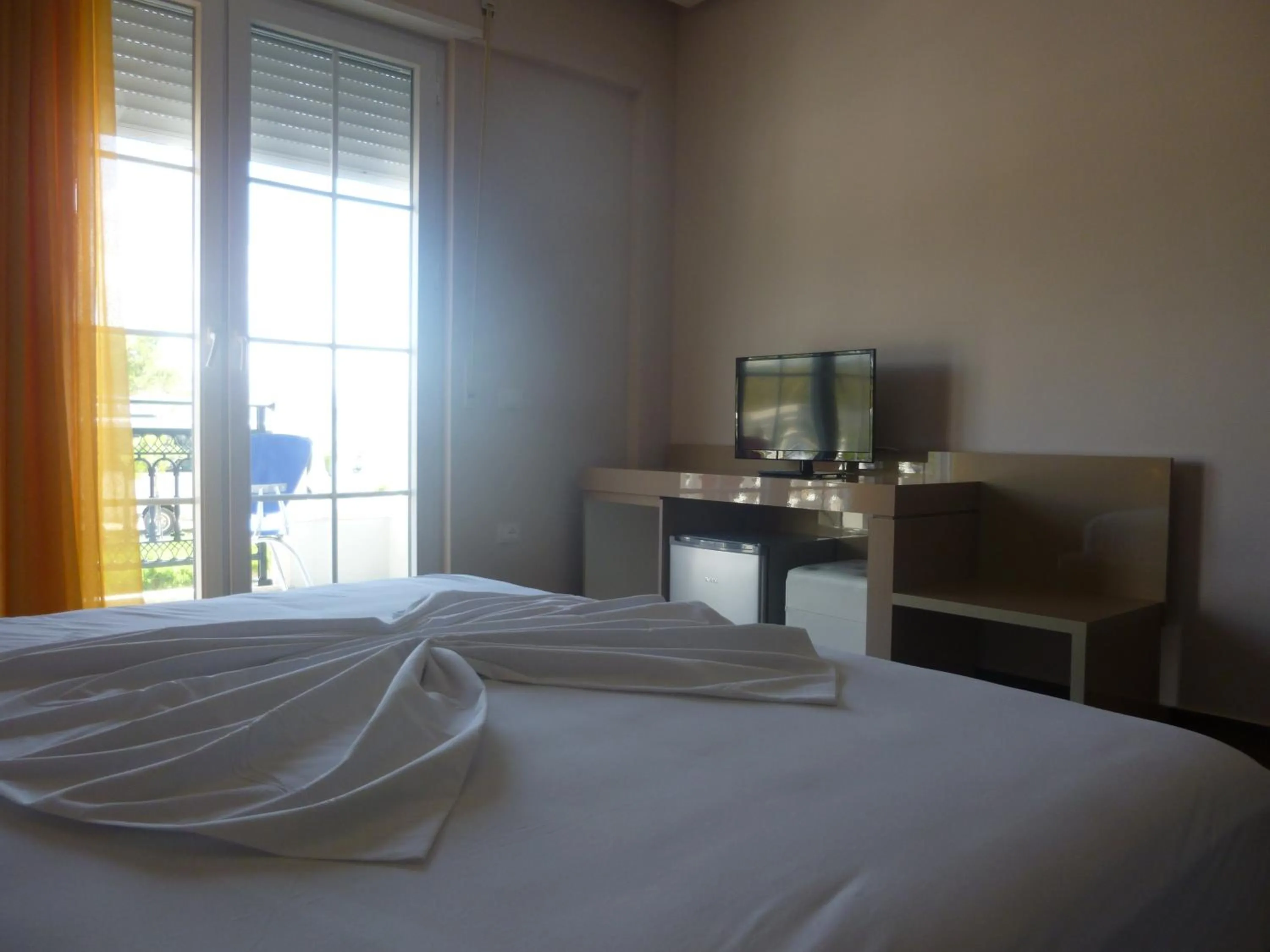 Bedroom, Bed in Villamaria Hotel