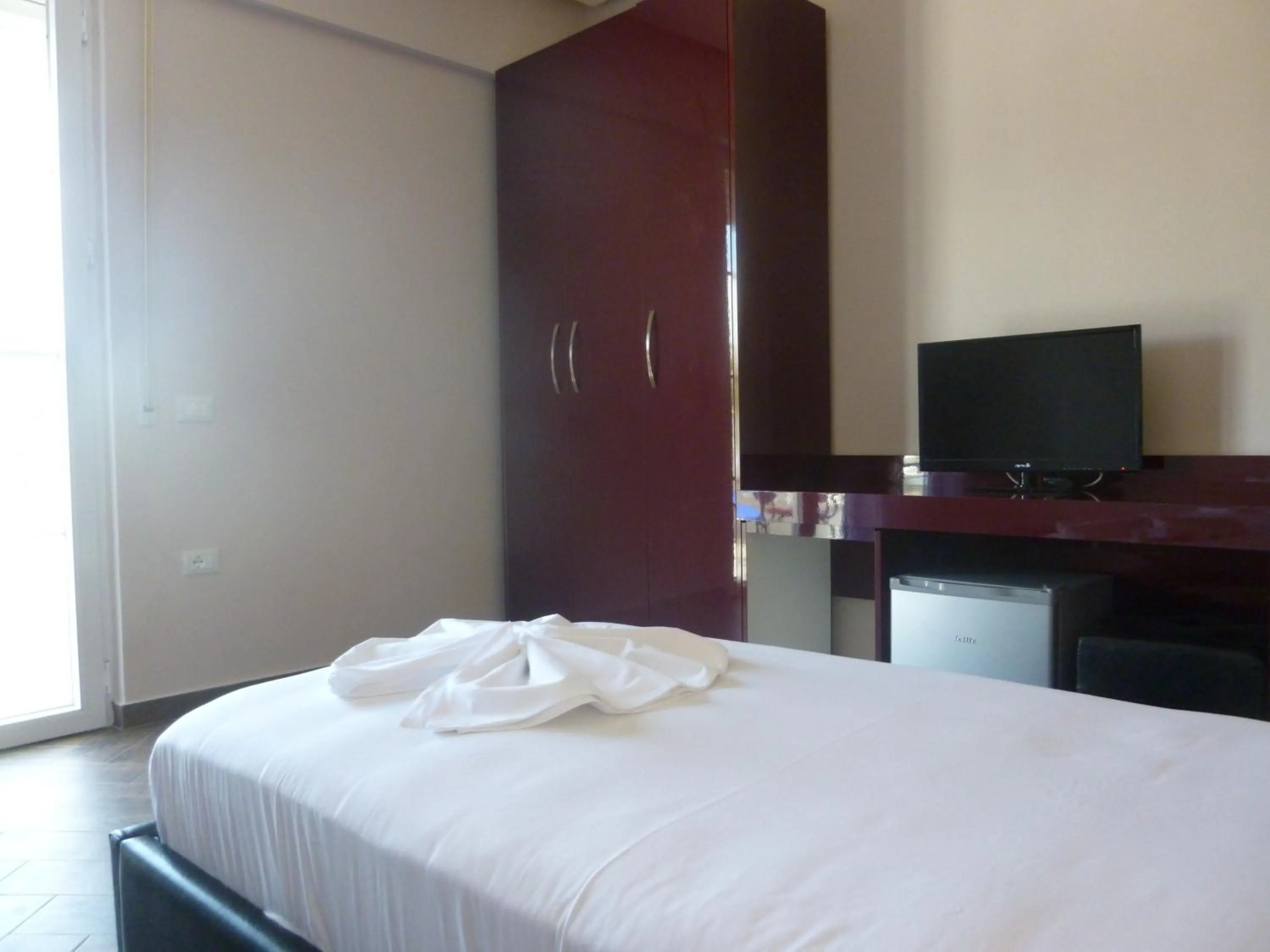 Bedroom, Bed in Villamaria Hotel