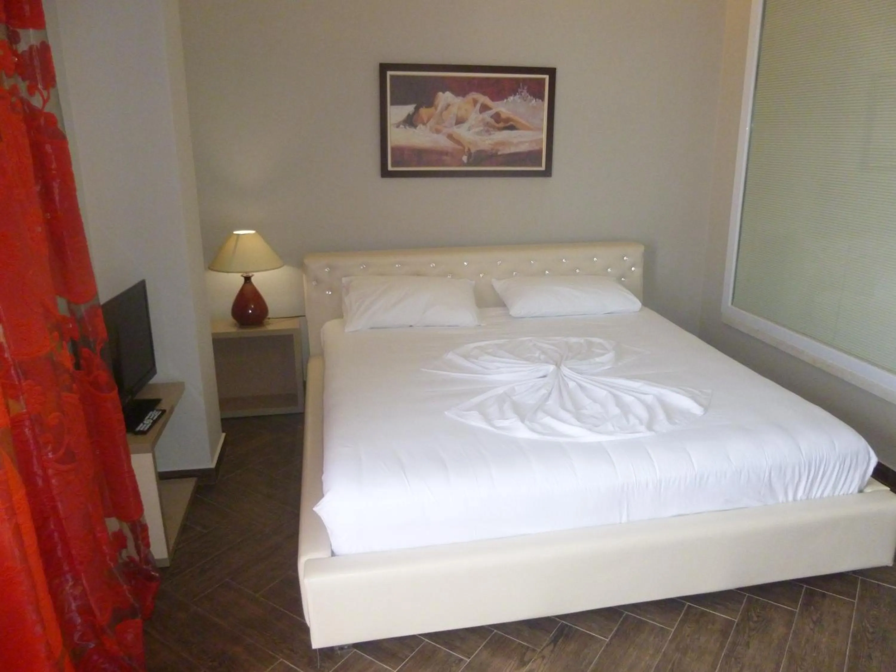 Bedroom, Bed in Villamaria Hotel