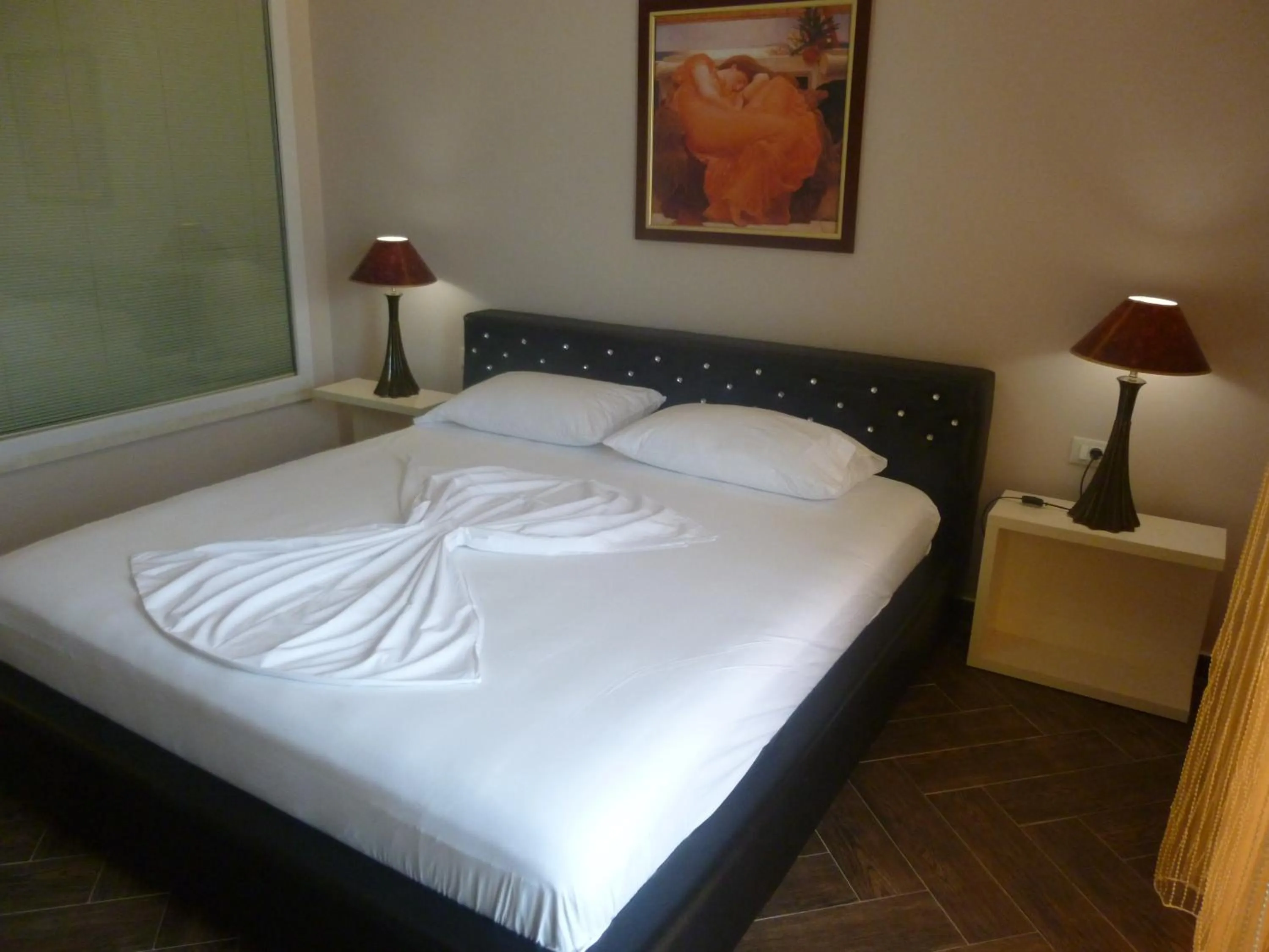 Bedroom, Bed in Villamaria Hotel
