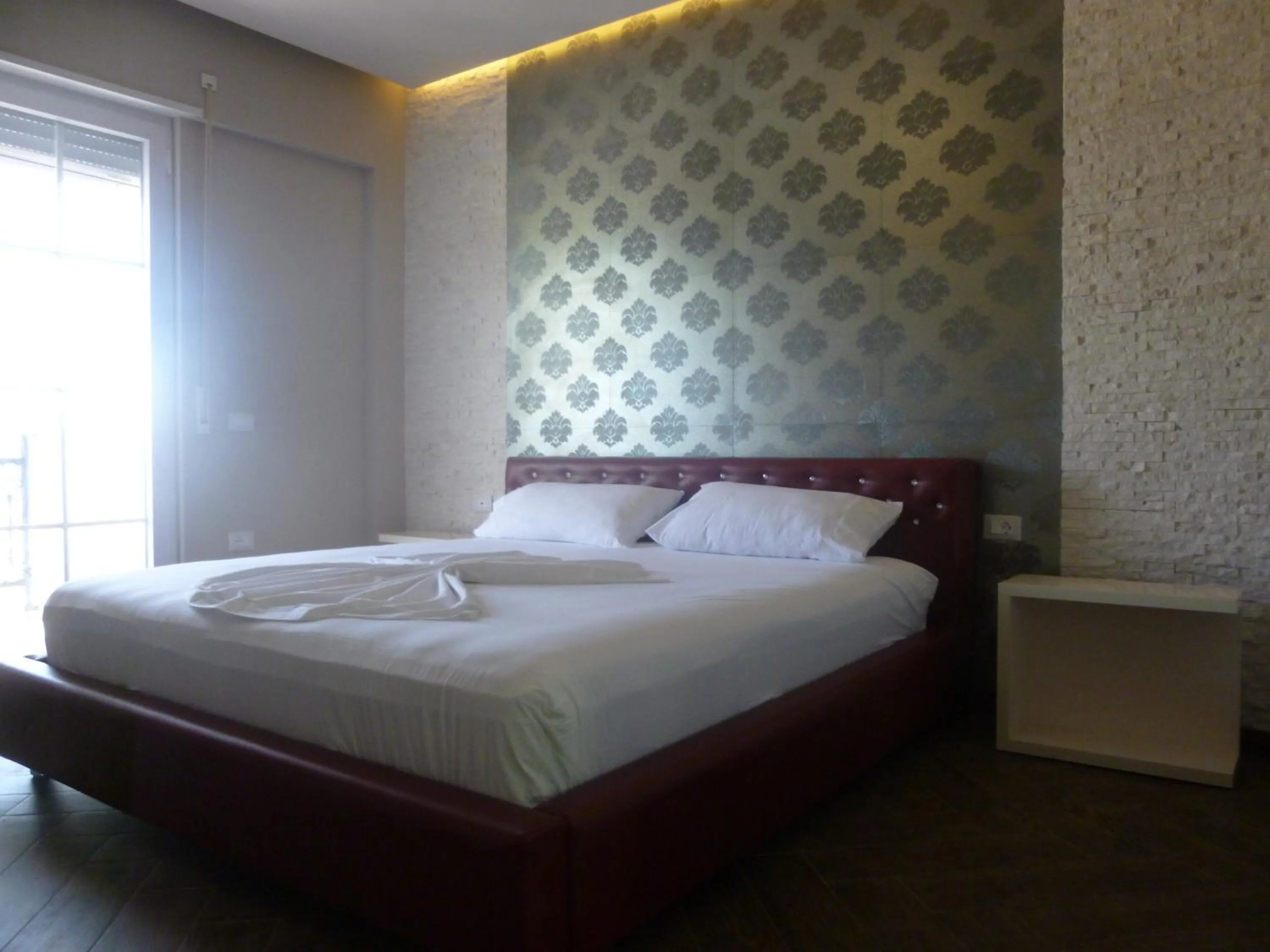 Bedroom, Bed in Villamaria Hotel