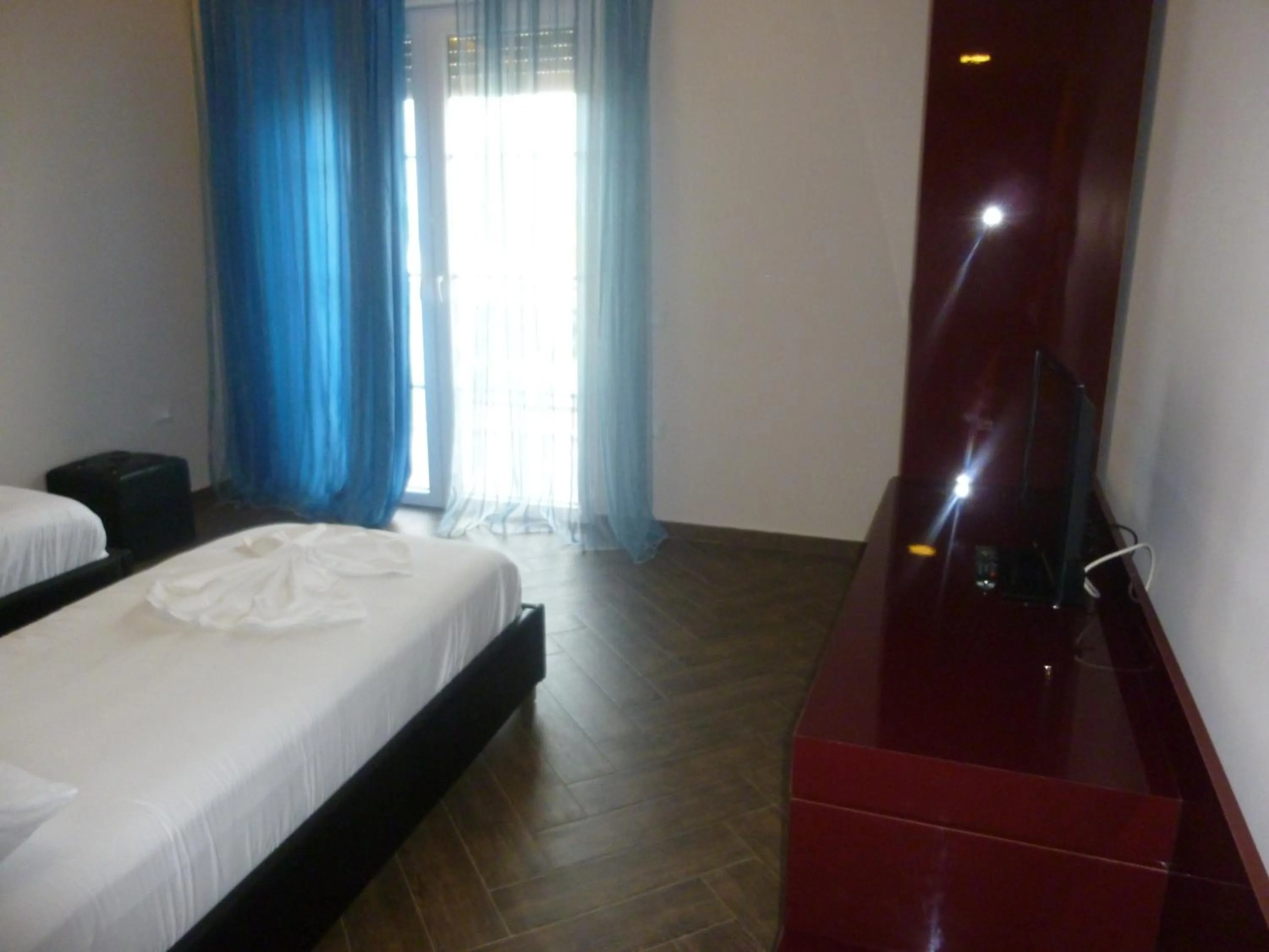 Bedroom, Bed in Villamaria Hotel