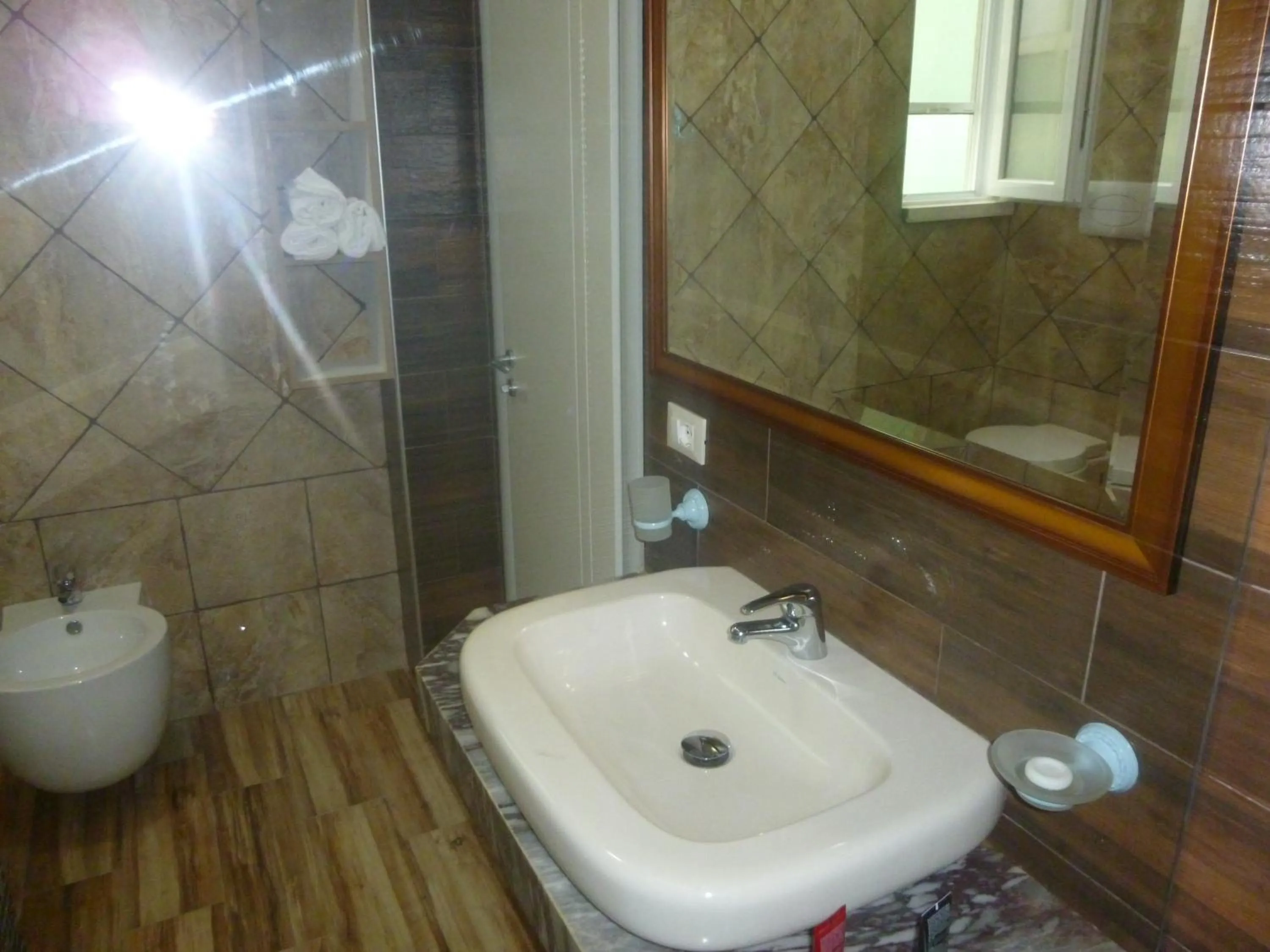 Bathroom in Villamaria Hotel