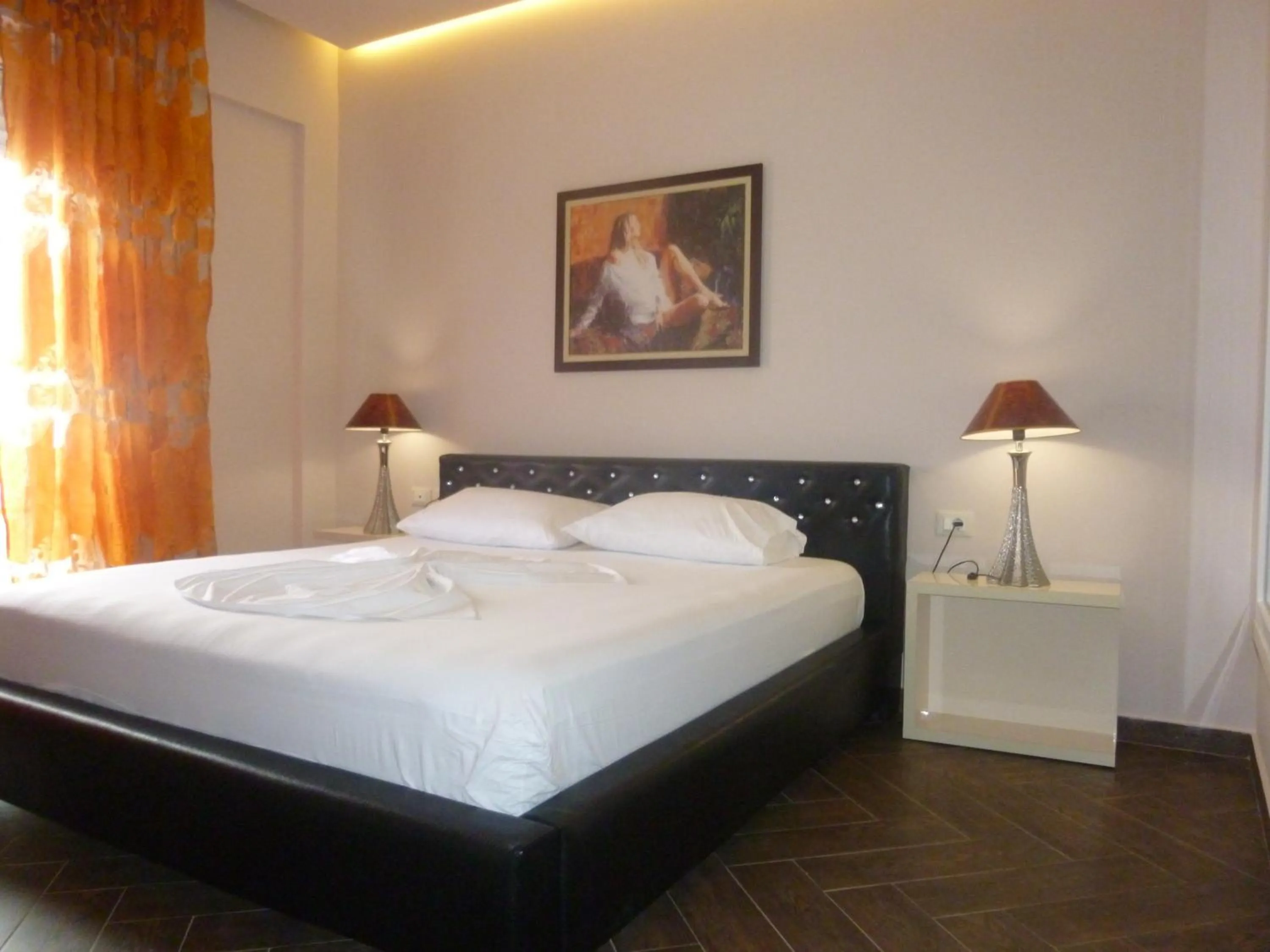 Bedroom, Bed in Villamaria Hotel