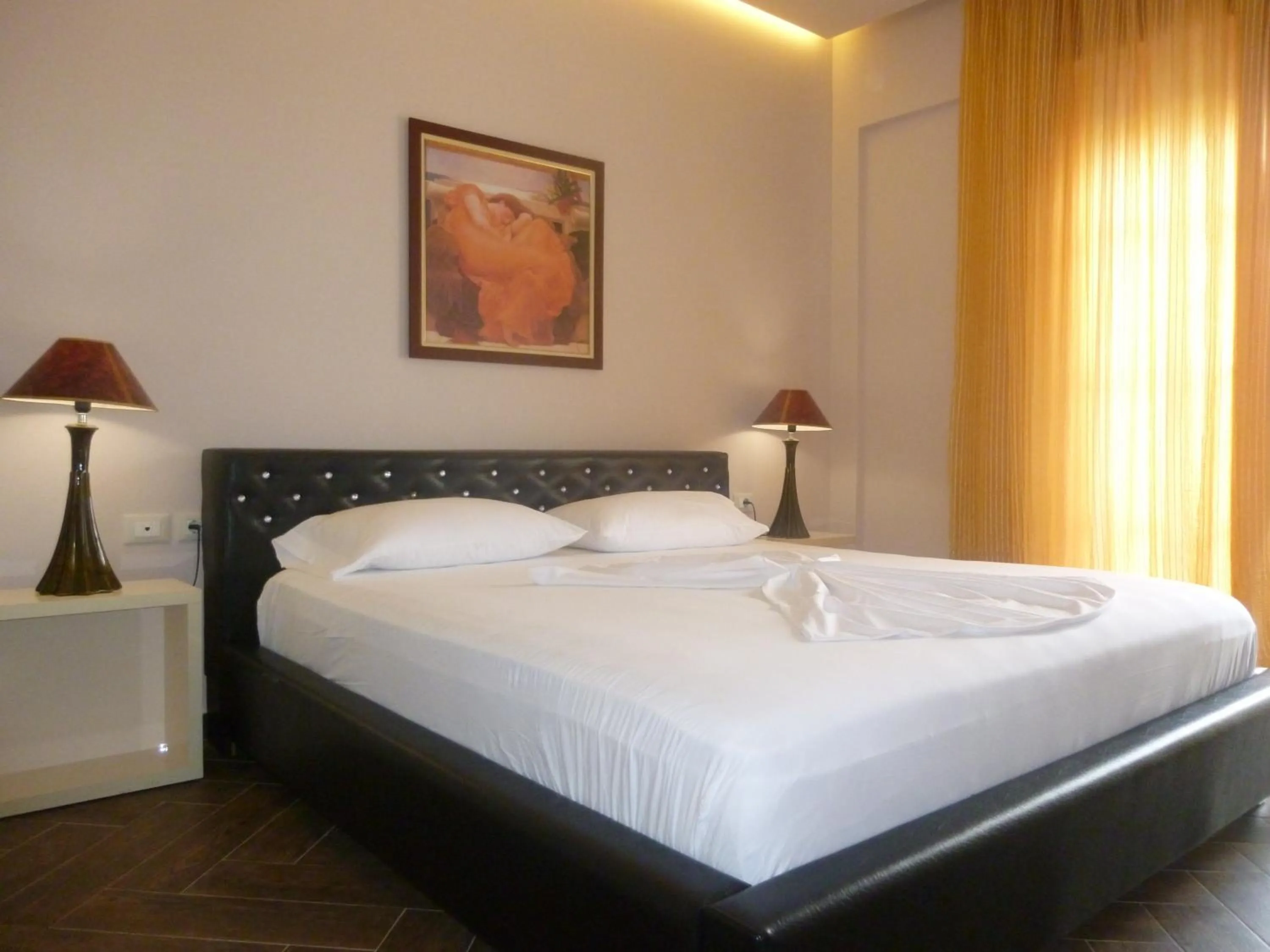 Bedroom, Bed in Villamaria Hotel
