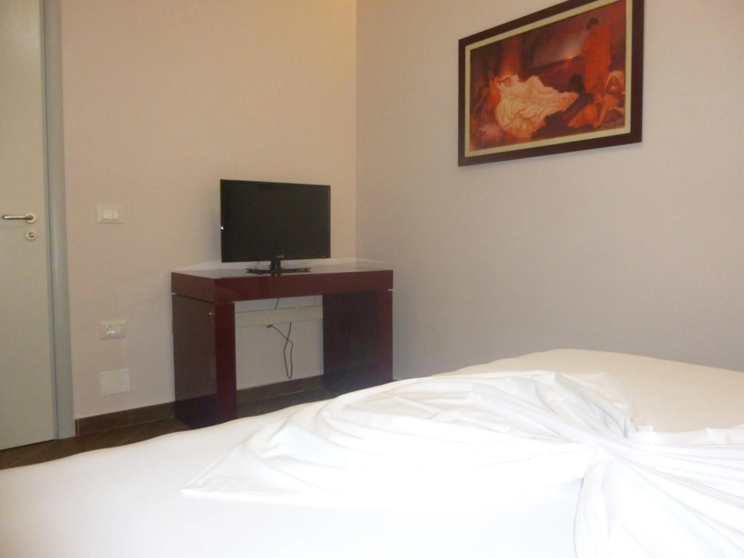 Bedroom, Bed in Villamaria Hotel