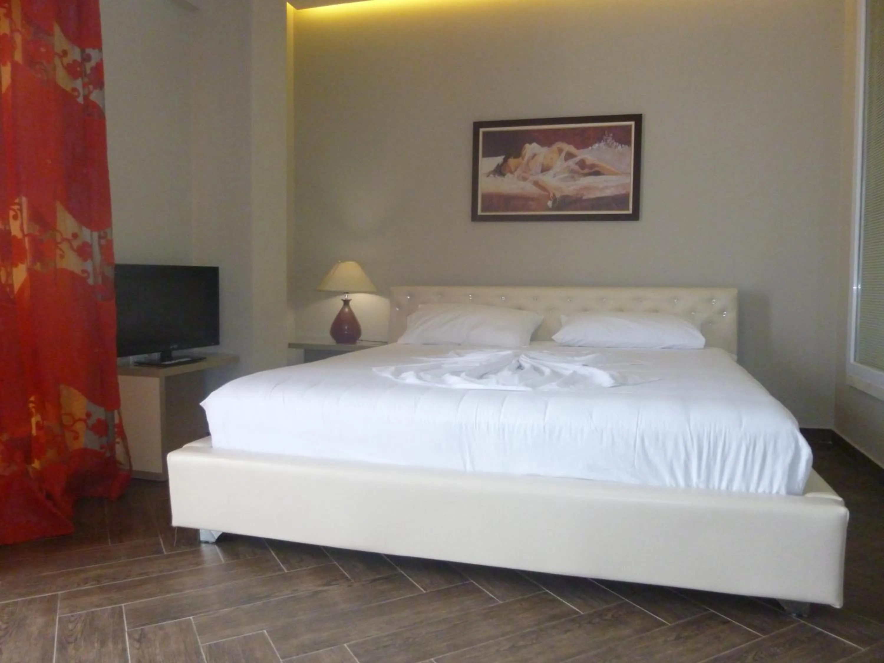 Bedroom, Bed in Villamaria Hotel