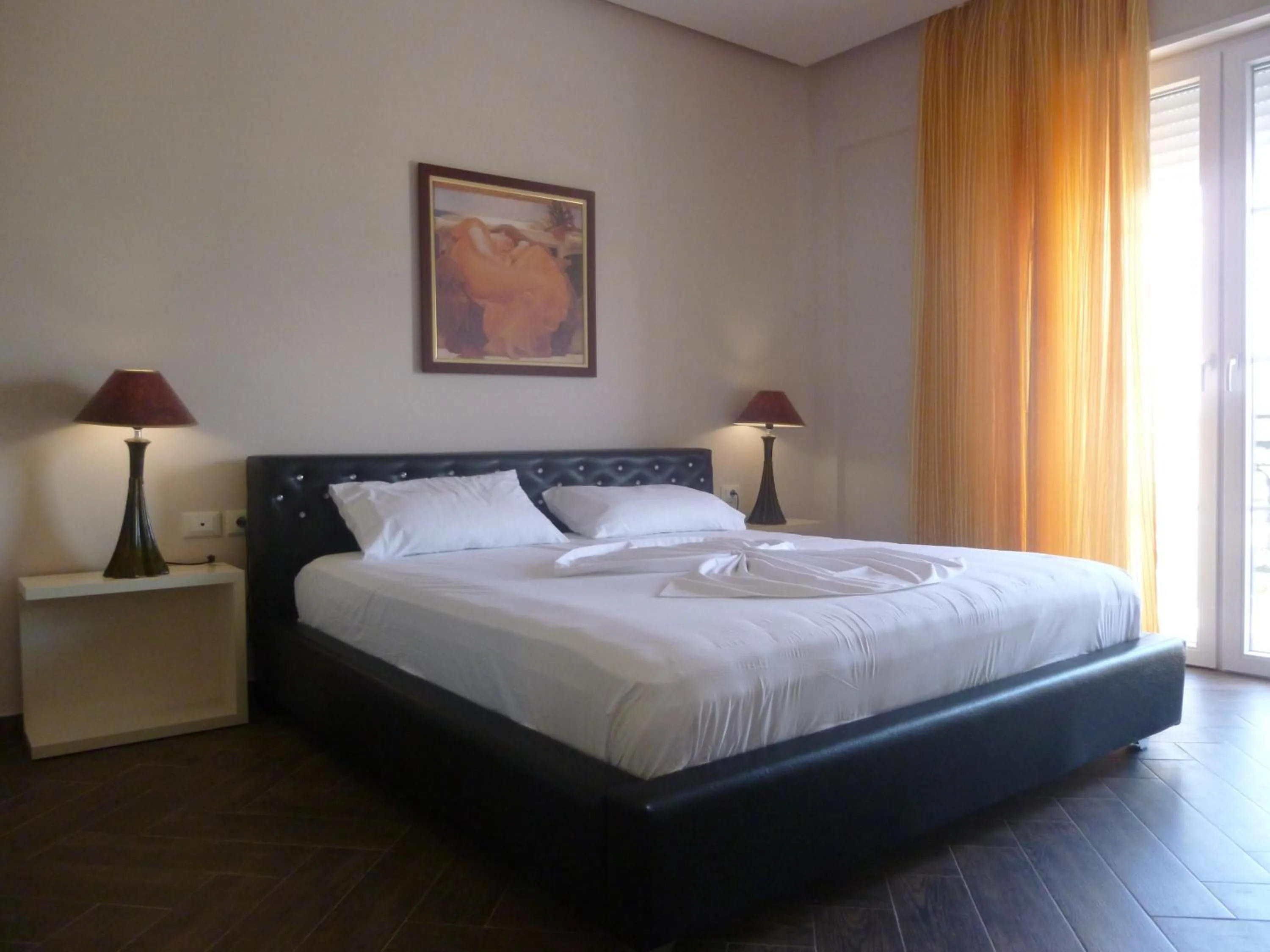 Bedroom, Bed in Villamaria Hotel