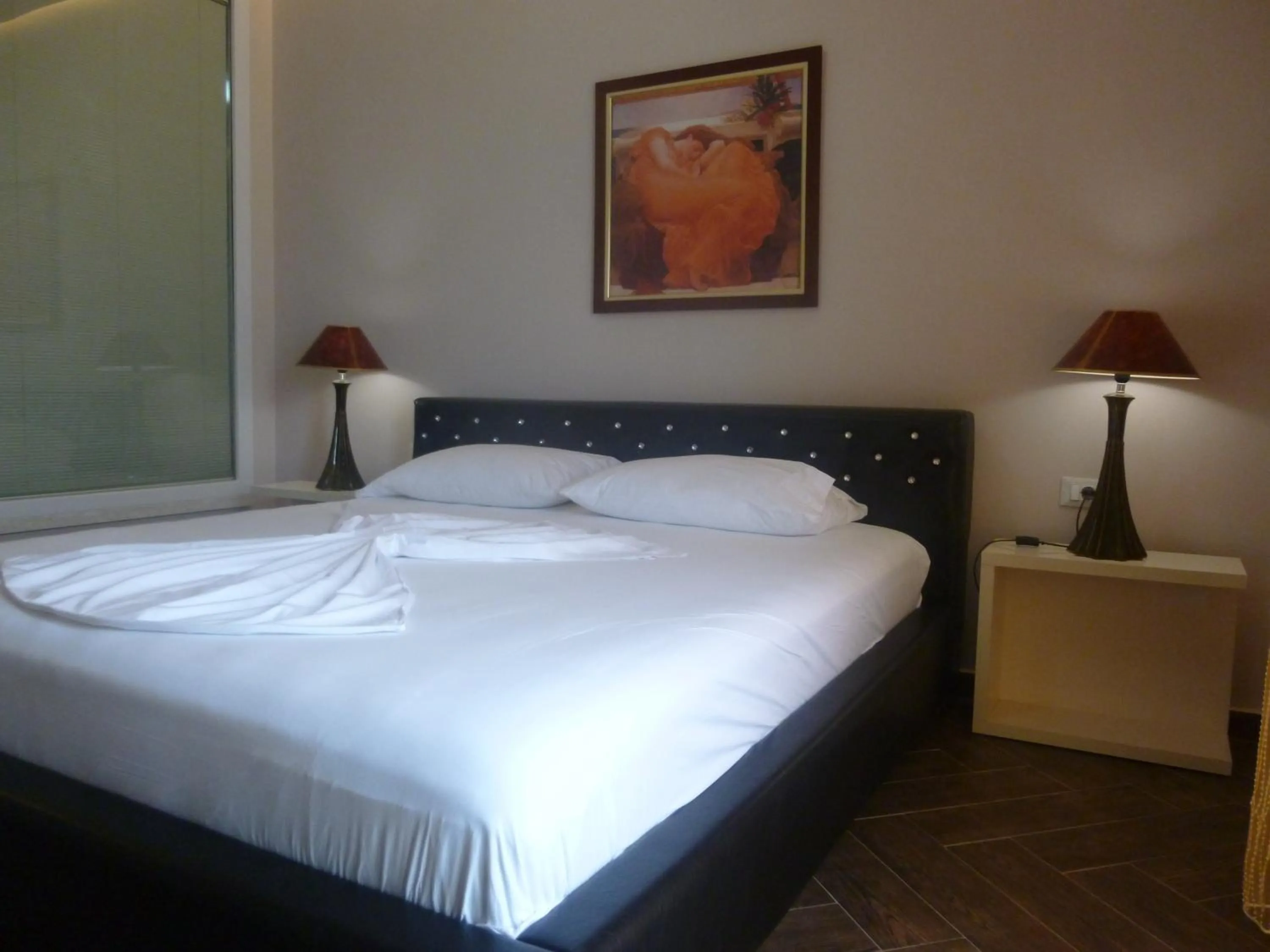 Bedroom, Bed in Villamaria Hotel