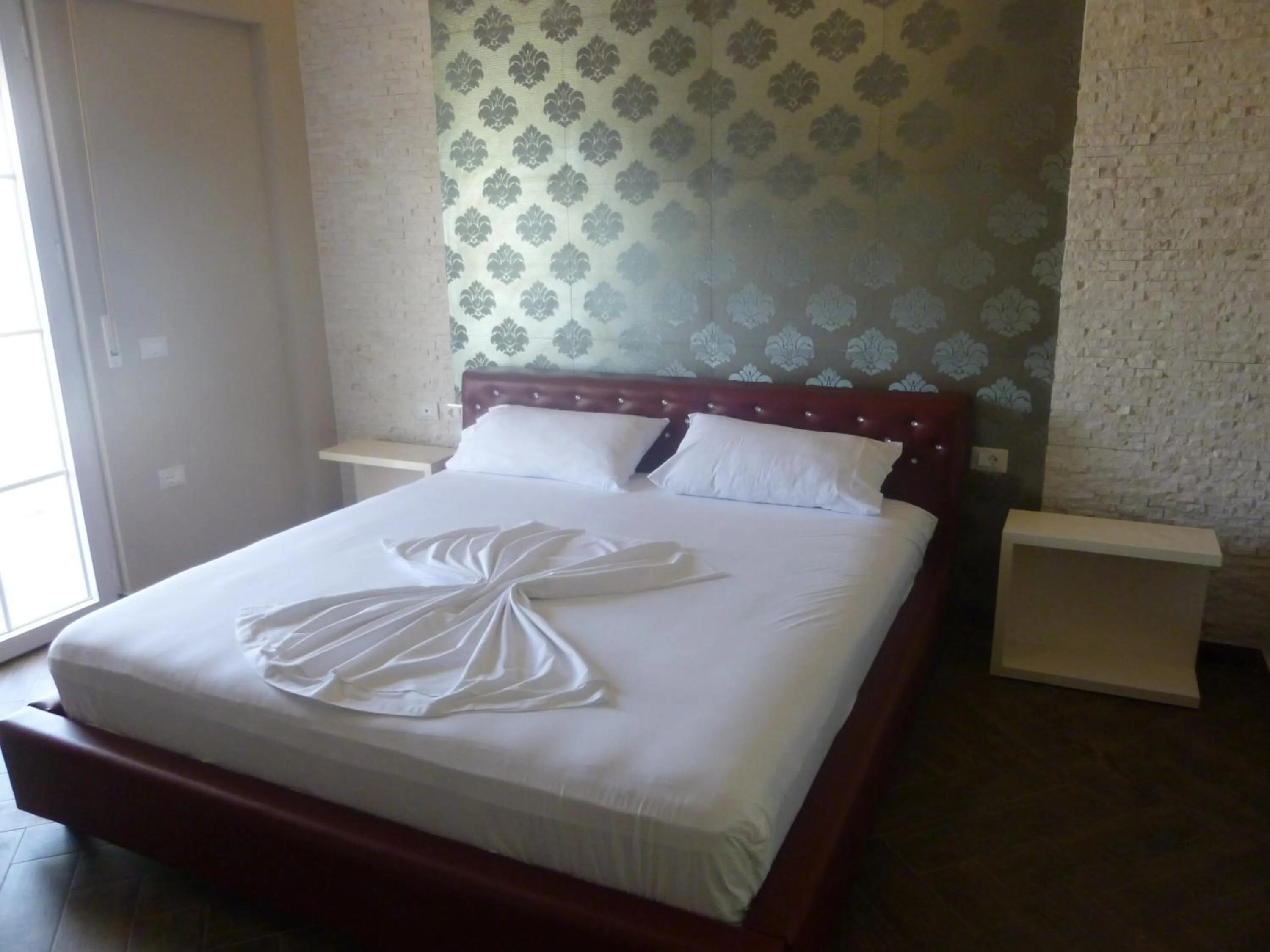 Bedroom, Bed in Villamaria Hotel