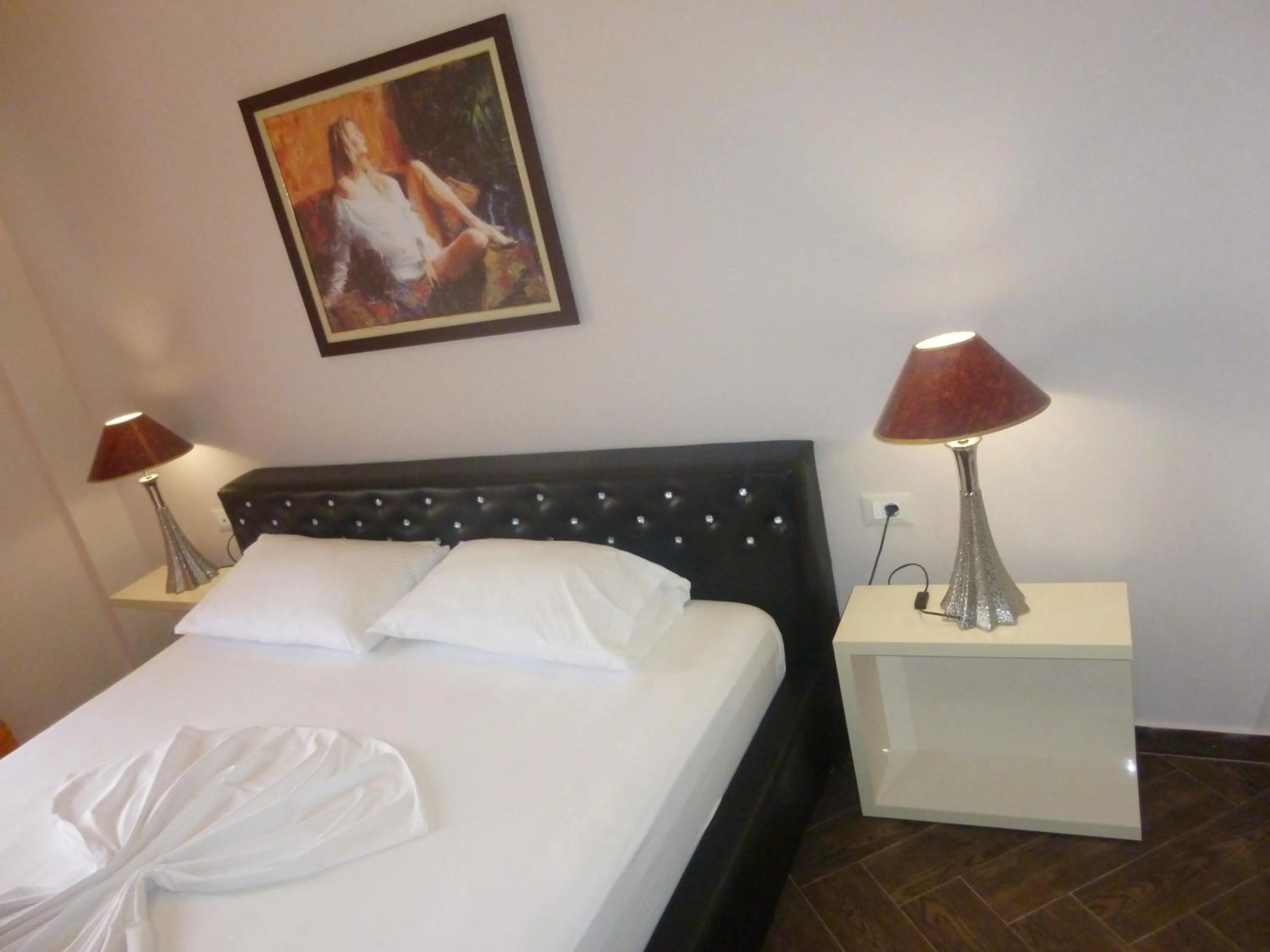 Bedroom, Bed in Villamaria Hotel