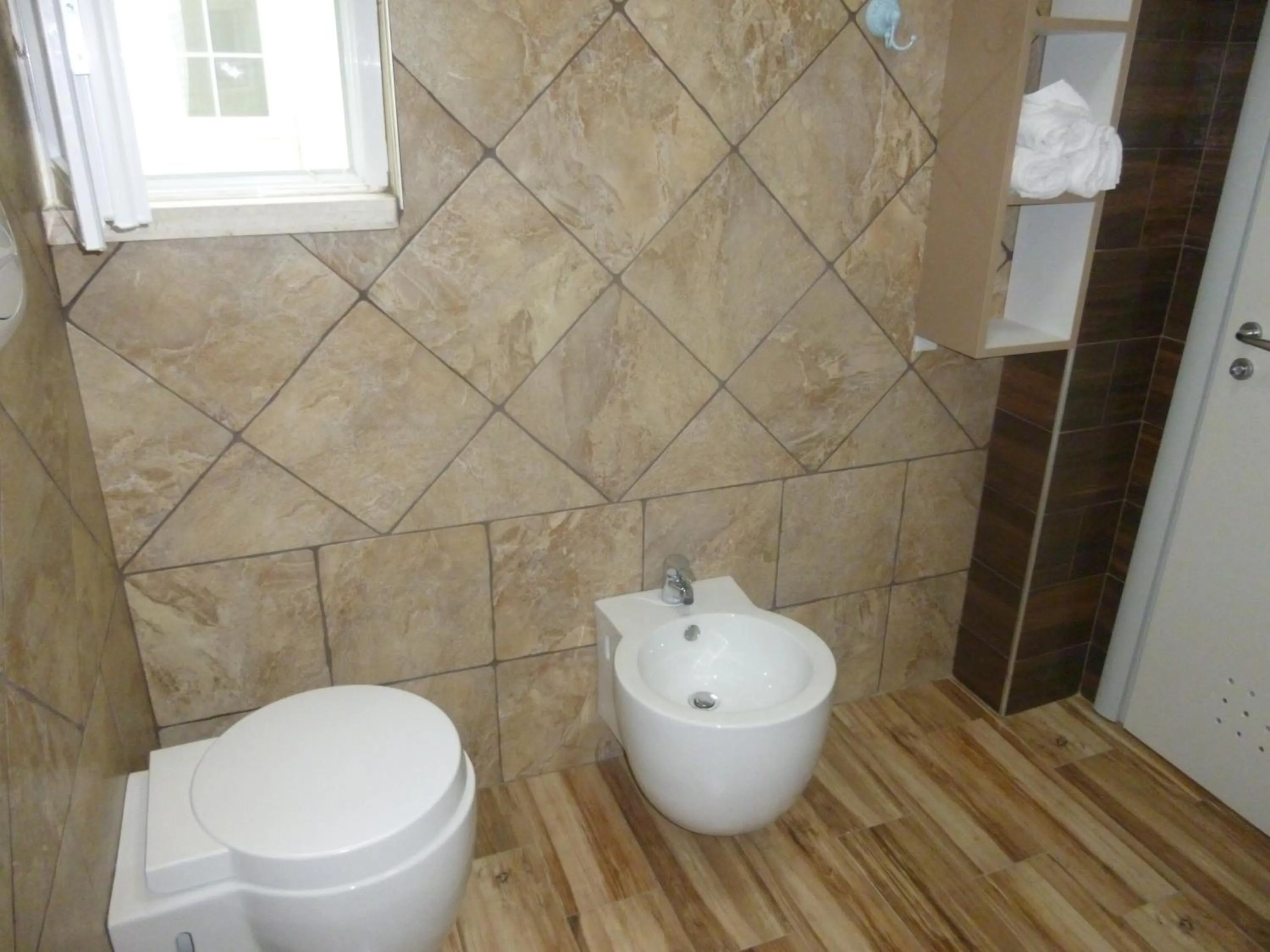 Bathroom in Villamaria Hotel