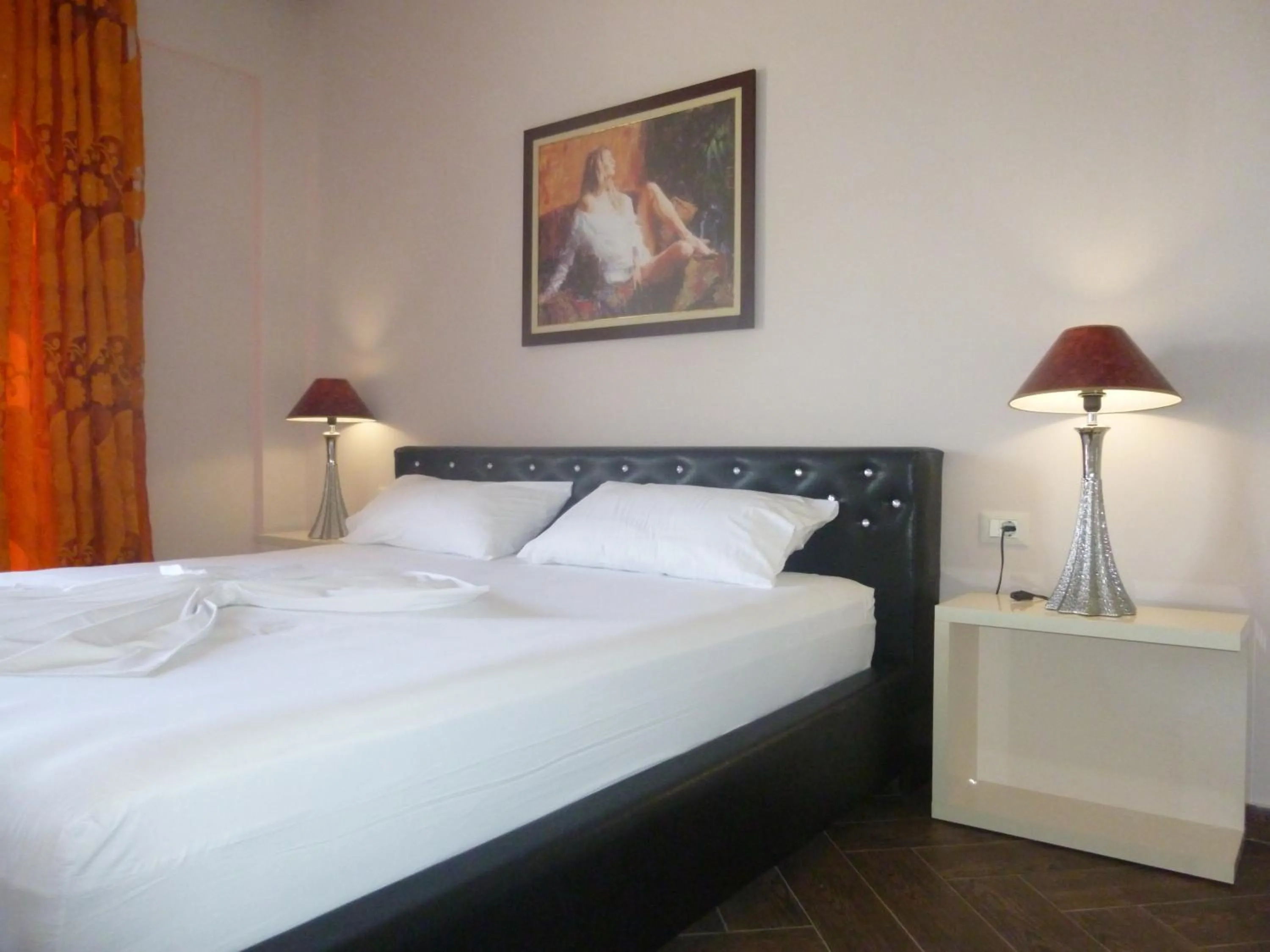 Bedroom, Bed in Villamaria Hotel