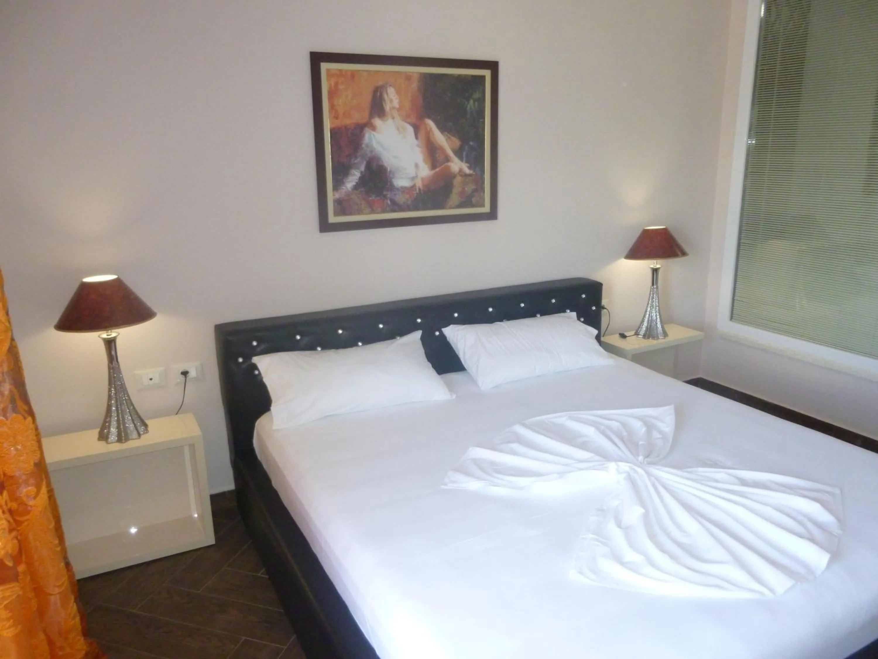 Bedroom, Bed in Villamaria Hotel