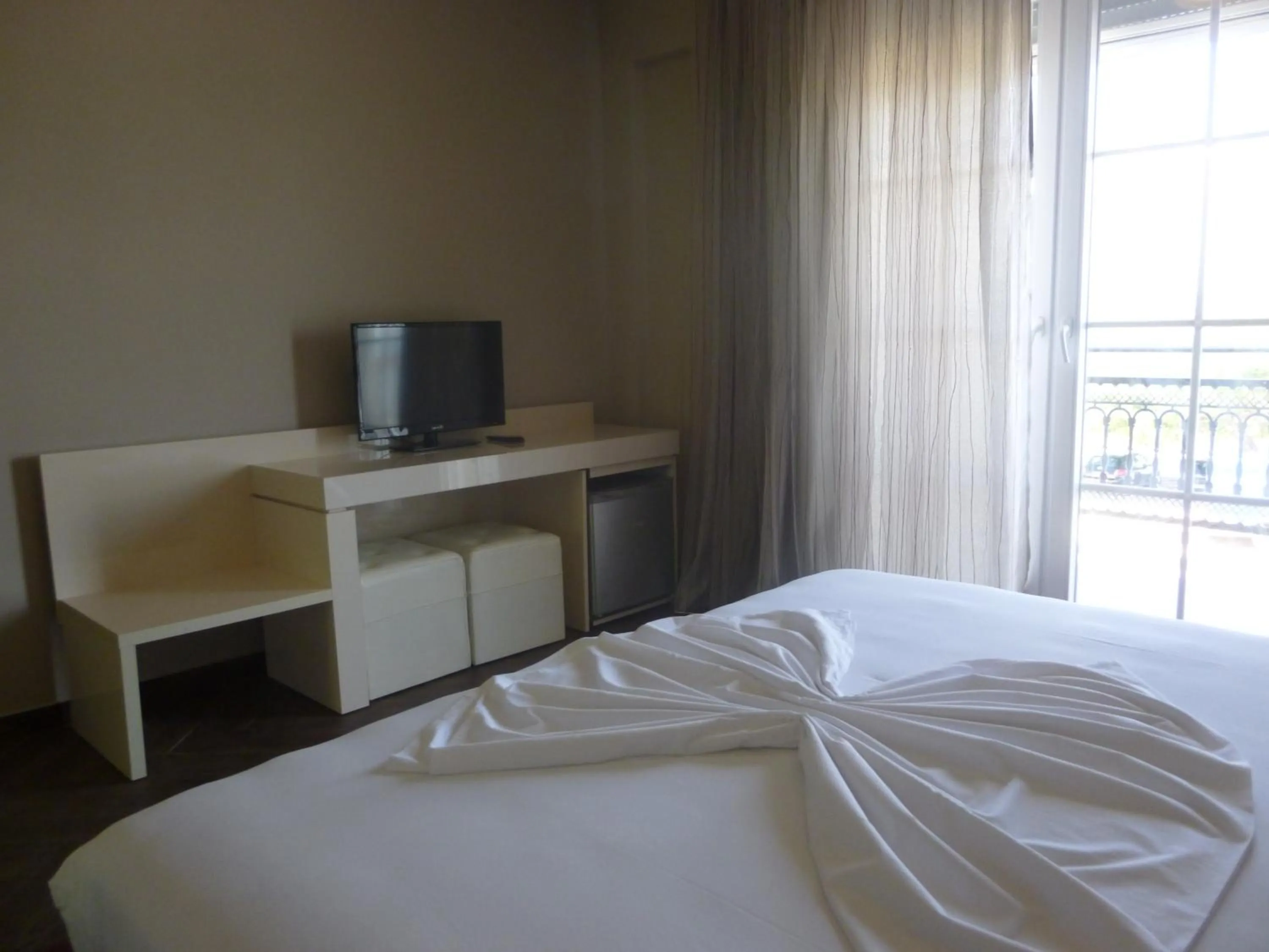 Bedroom, Bed in Villamaria Hotel