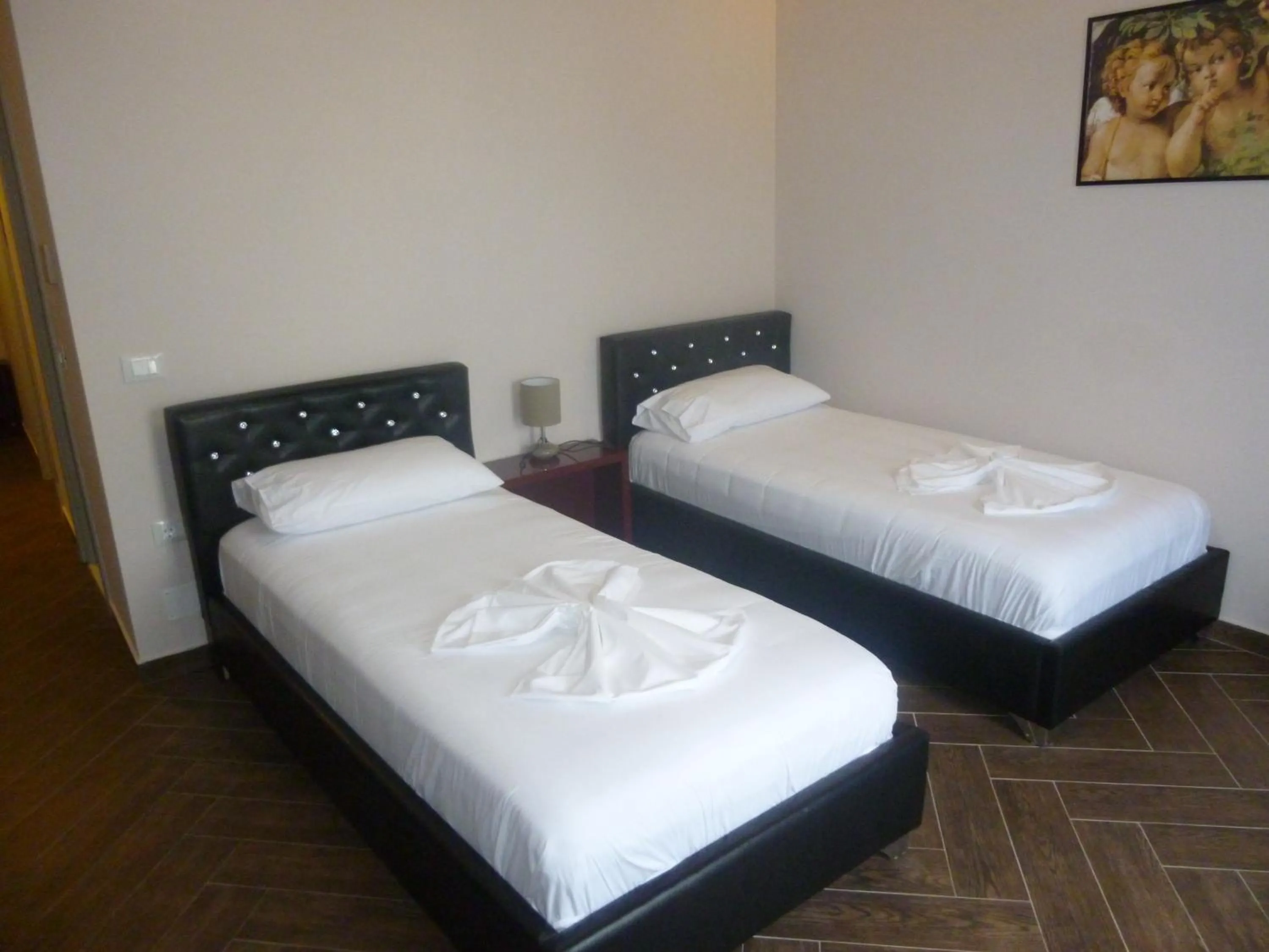 Bedroom, Bed in Villamaria Hotel