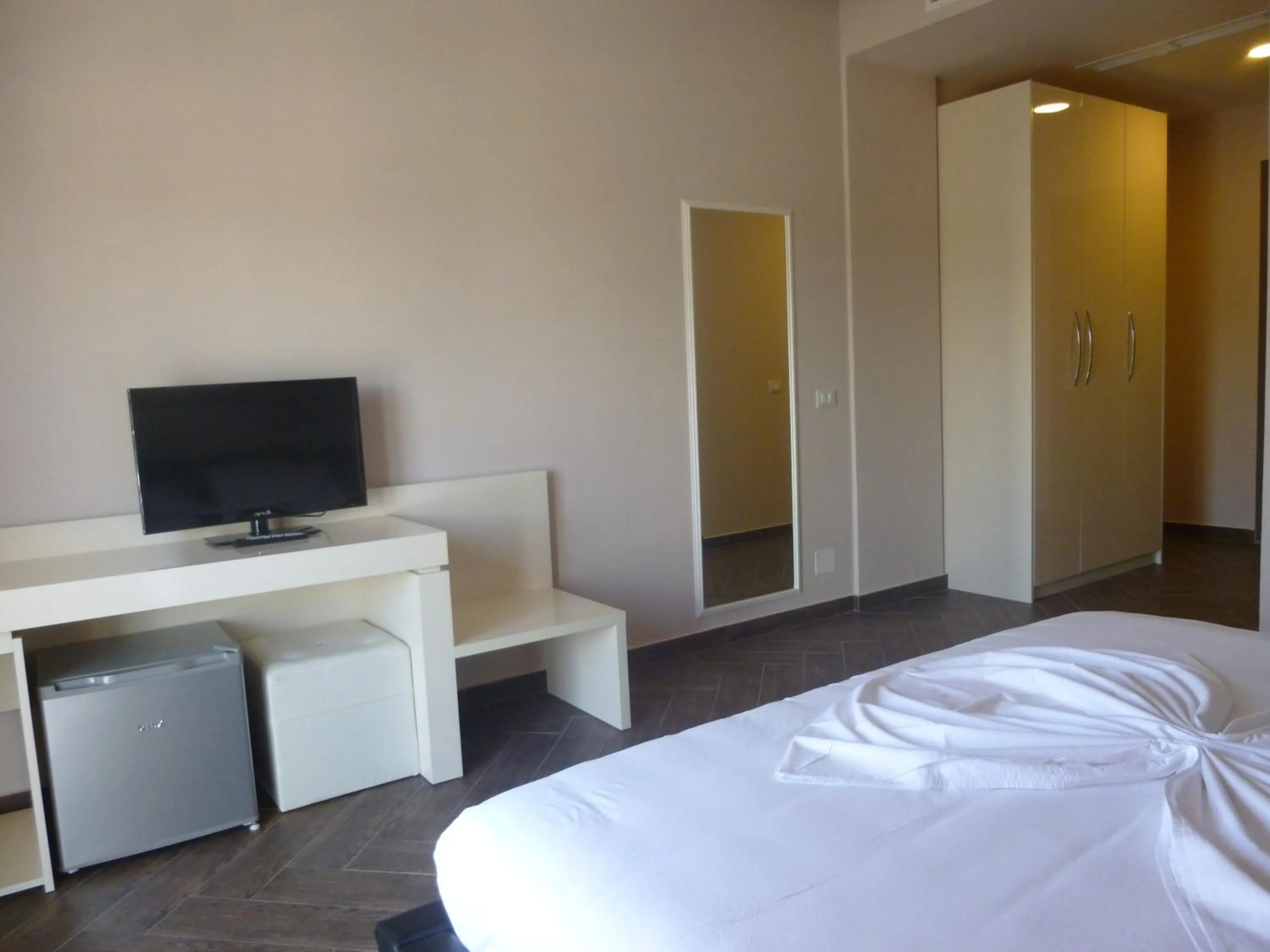 Bedroom, Bed in Villamaria Hotel