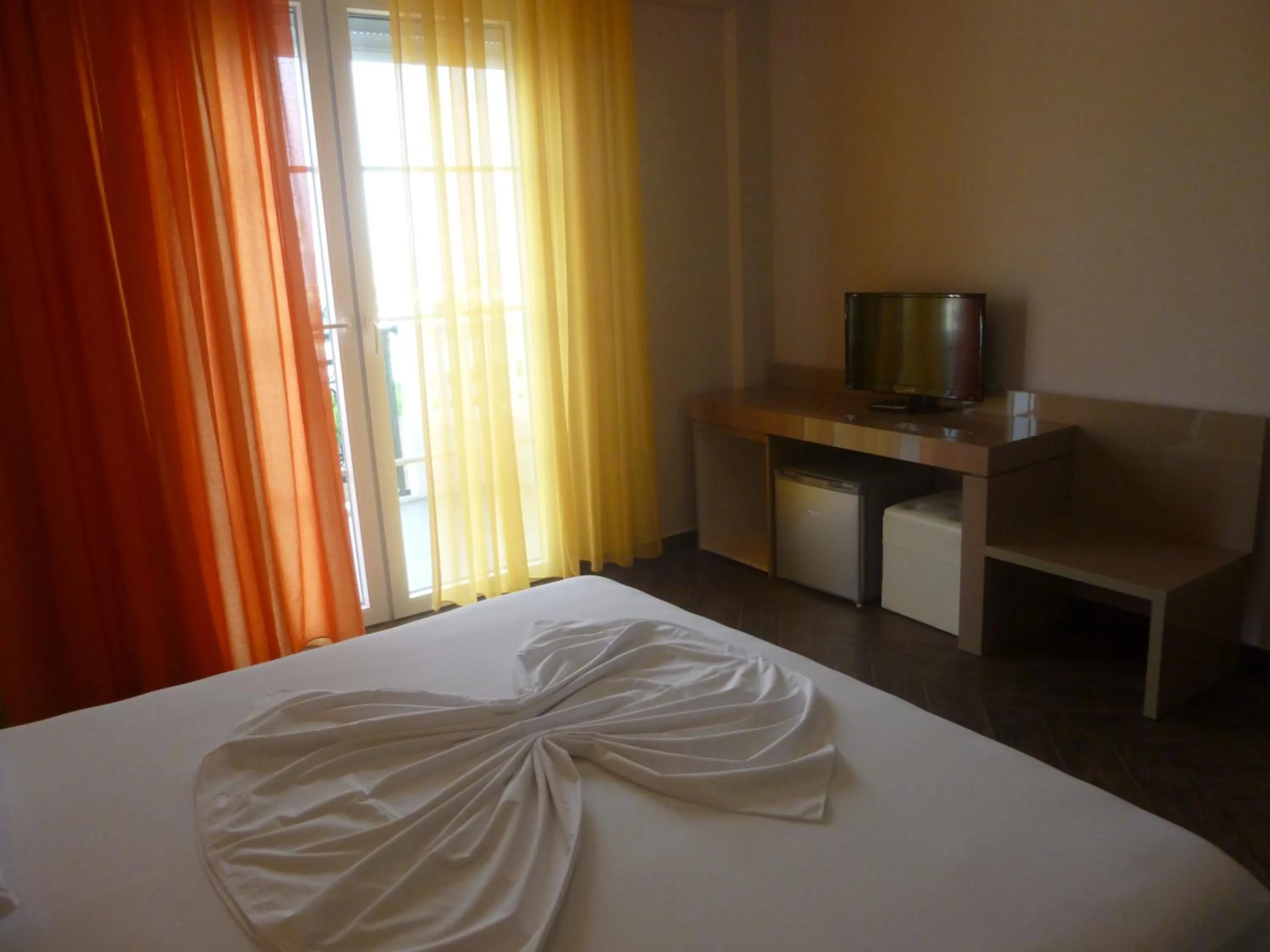 Bedroom, Bed in Villamaria Hotel