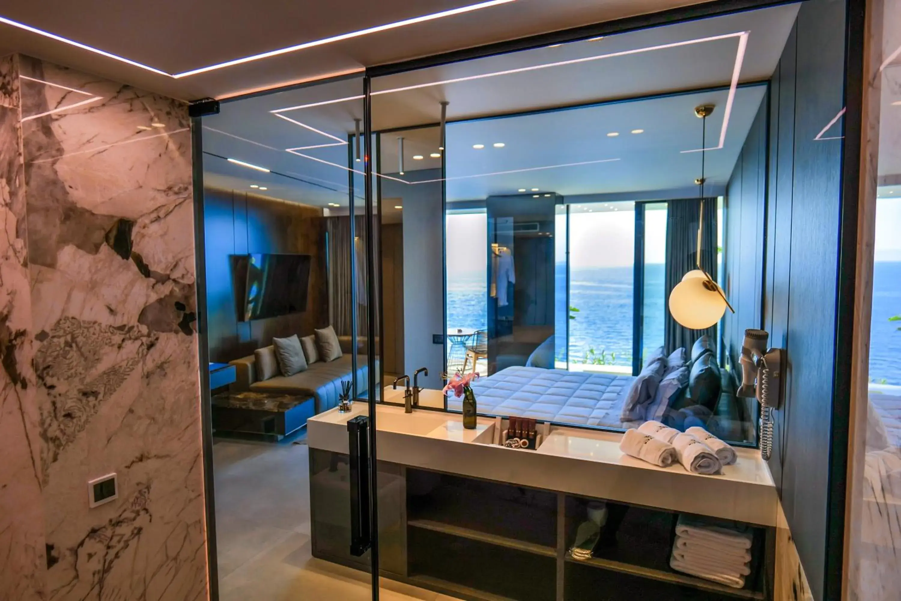 Bed in Hotel Miramare Bed in Hotel Miramare