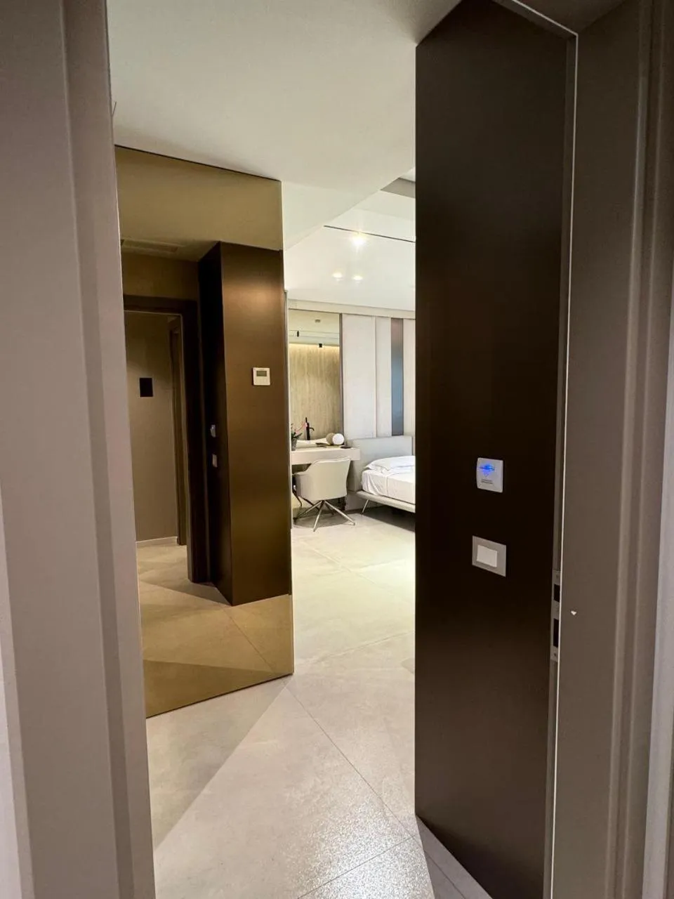 Bed in Hotel Miramare