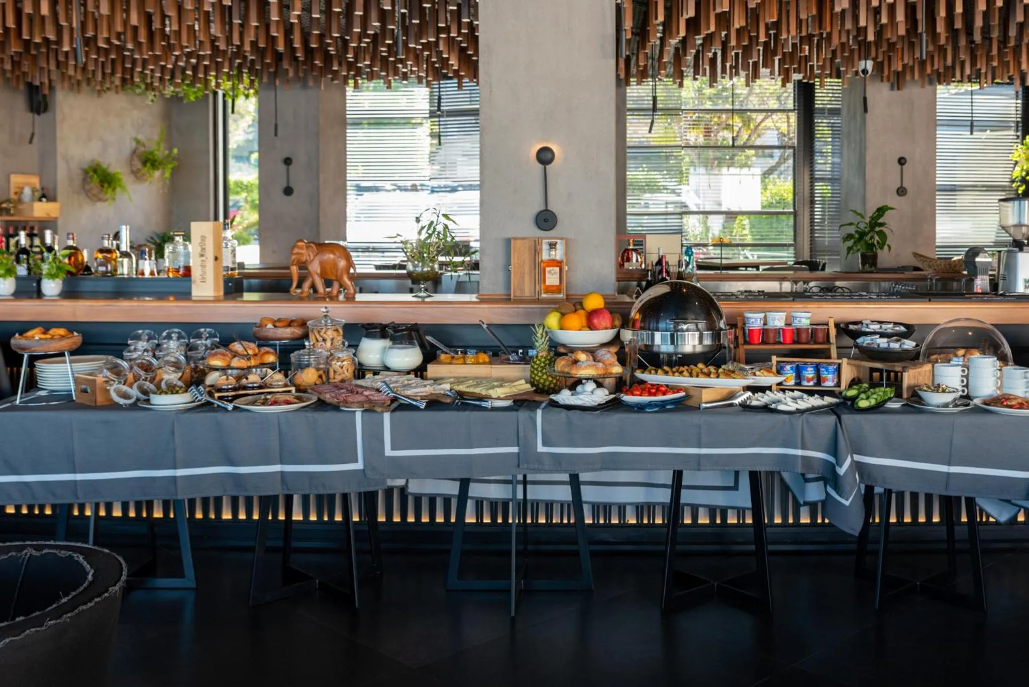 Buffet breakfast in Hotel Miramare