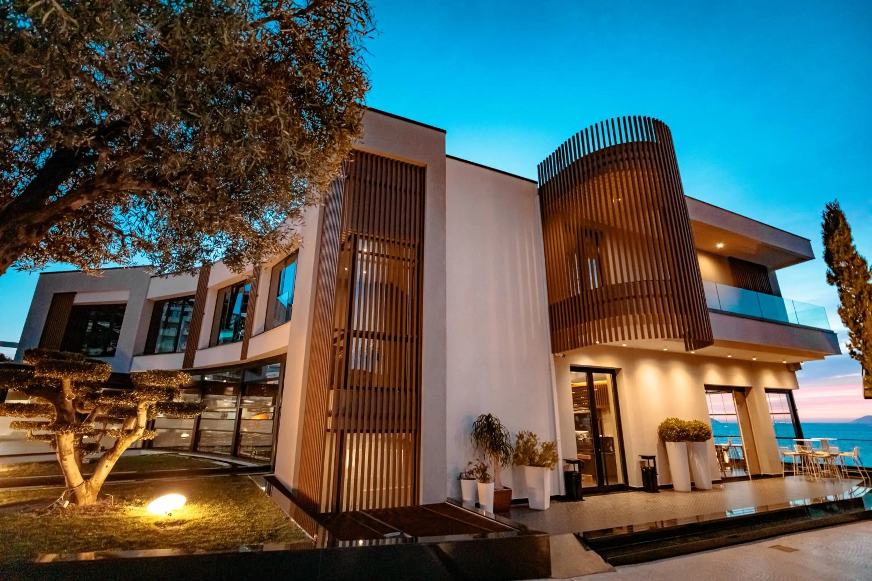 Property building in Hotel Miramare