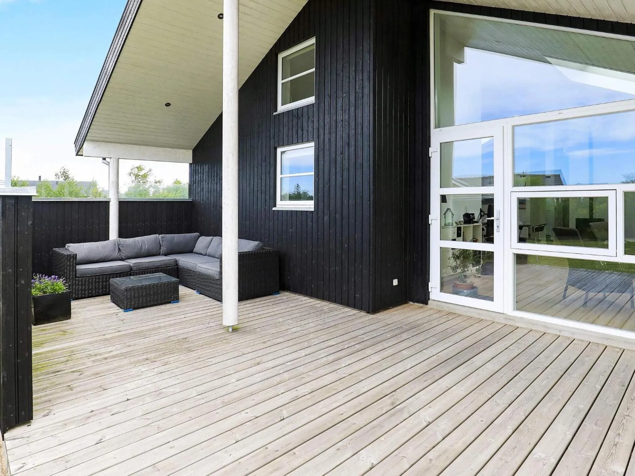 View (from property/room) in 8 person holiday home in Brovst-By Traum