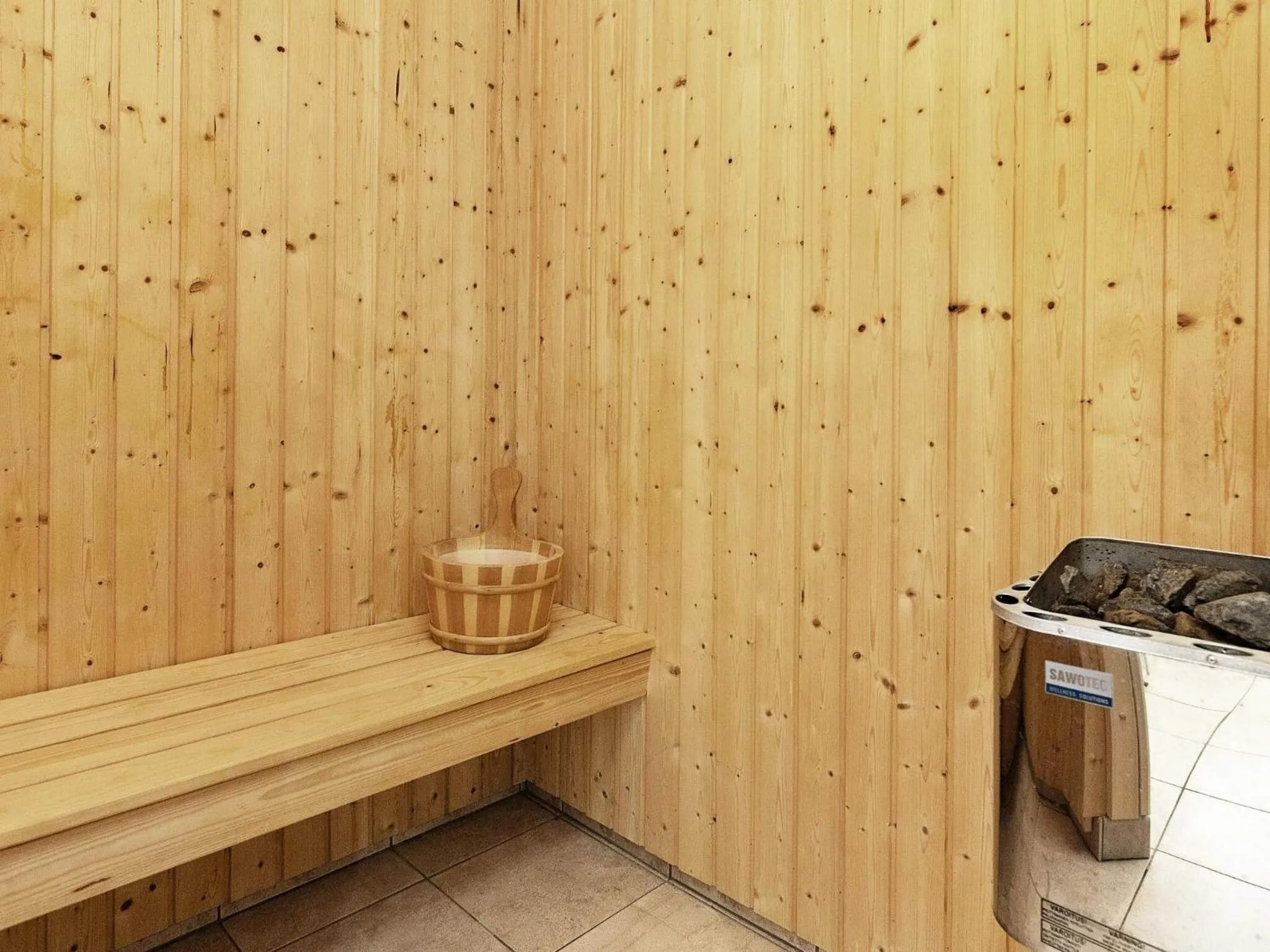Sauna in 8 person holiday home in Brovst-By Traum