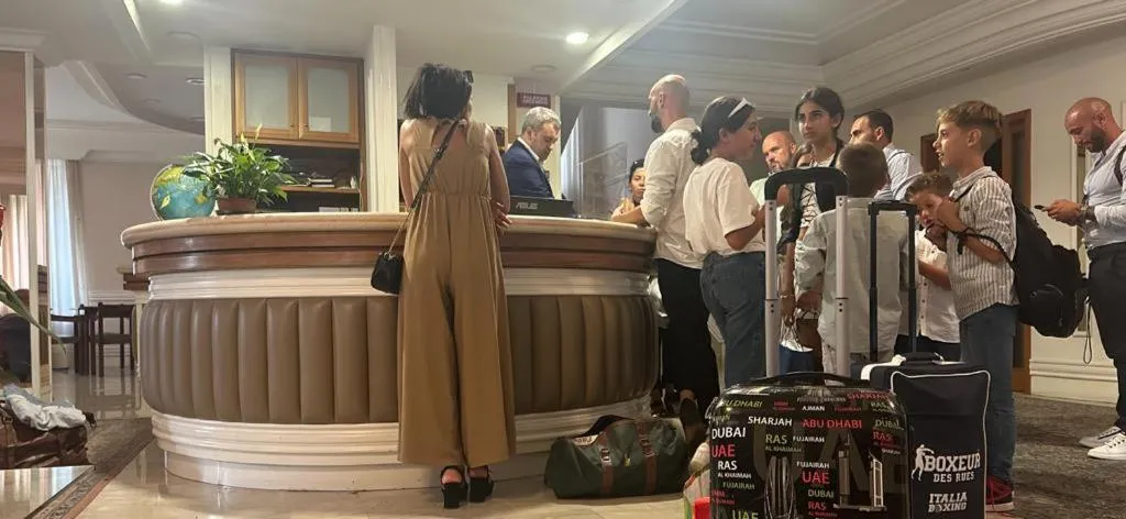 Staff in Mondial Park Hotel