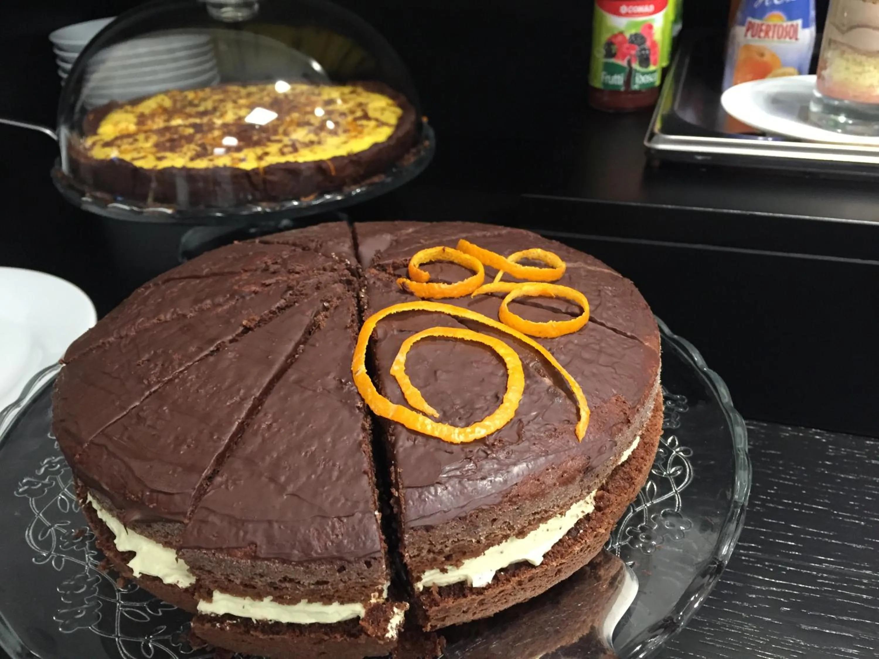 Buffet breakfast in Residenza RoMa