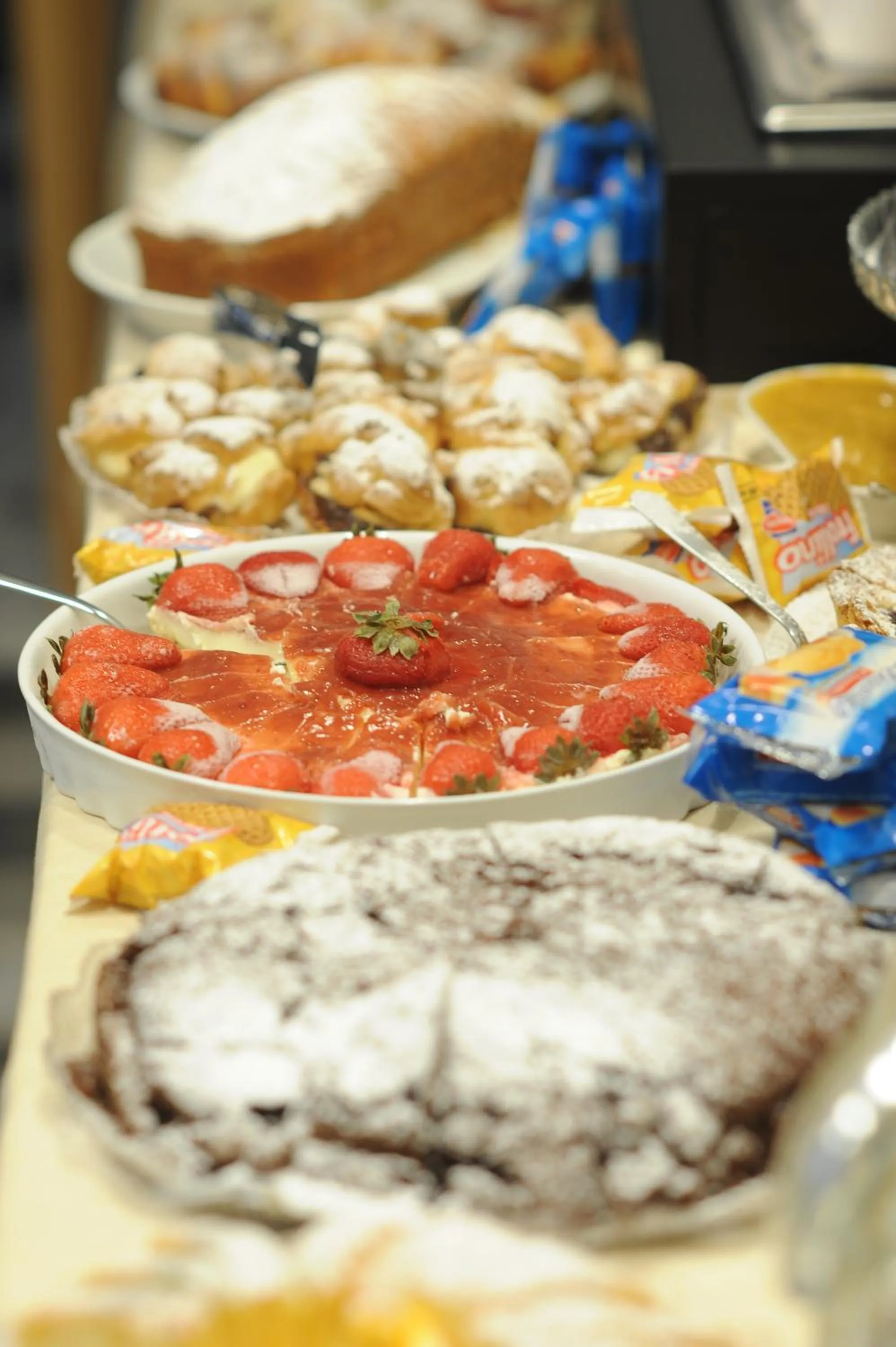 Italian breakfast in Residenza RoMa